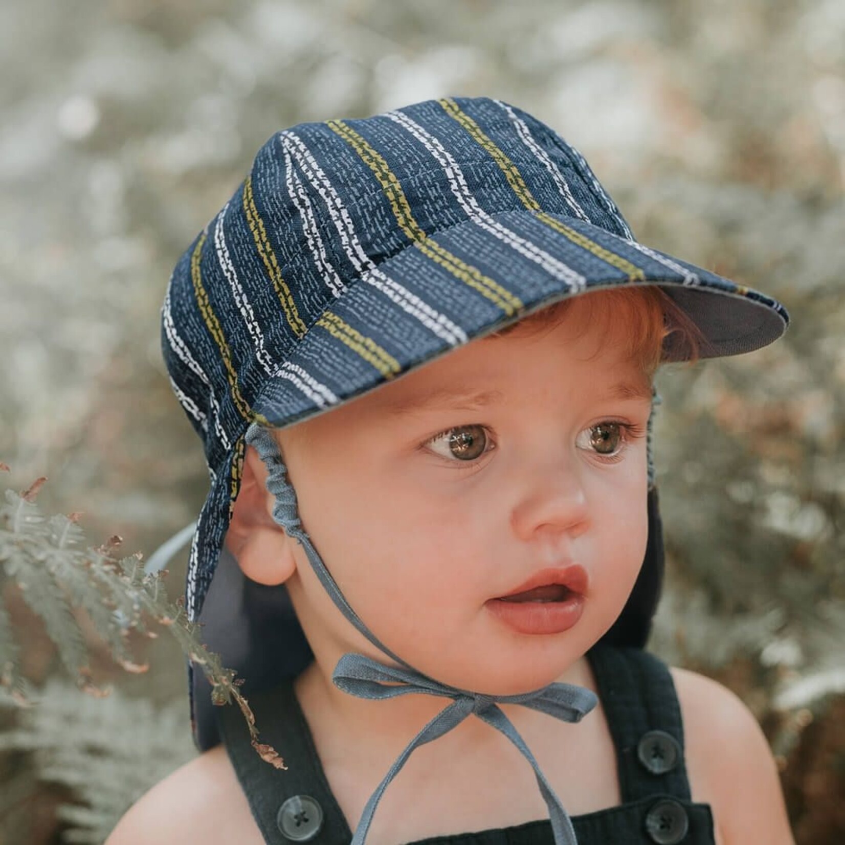 Bedhead Lounger Baby Reversible Flap Sun Hat - Stanford/Stelle