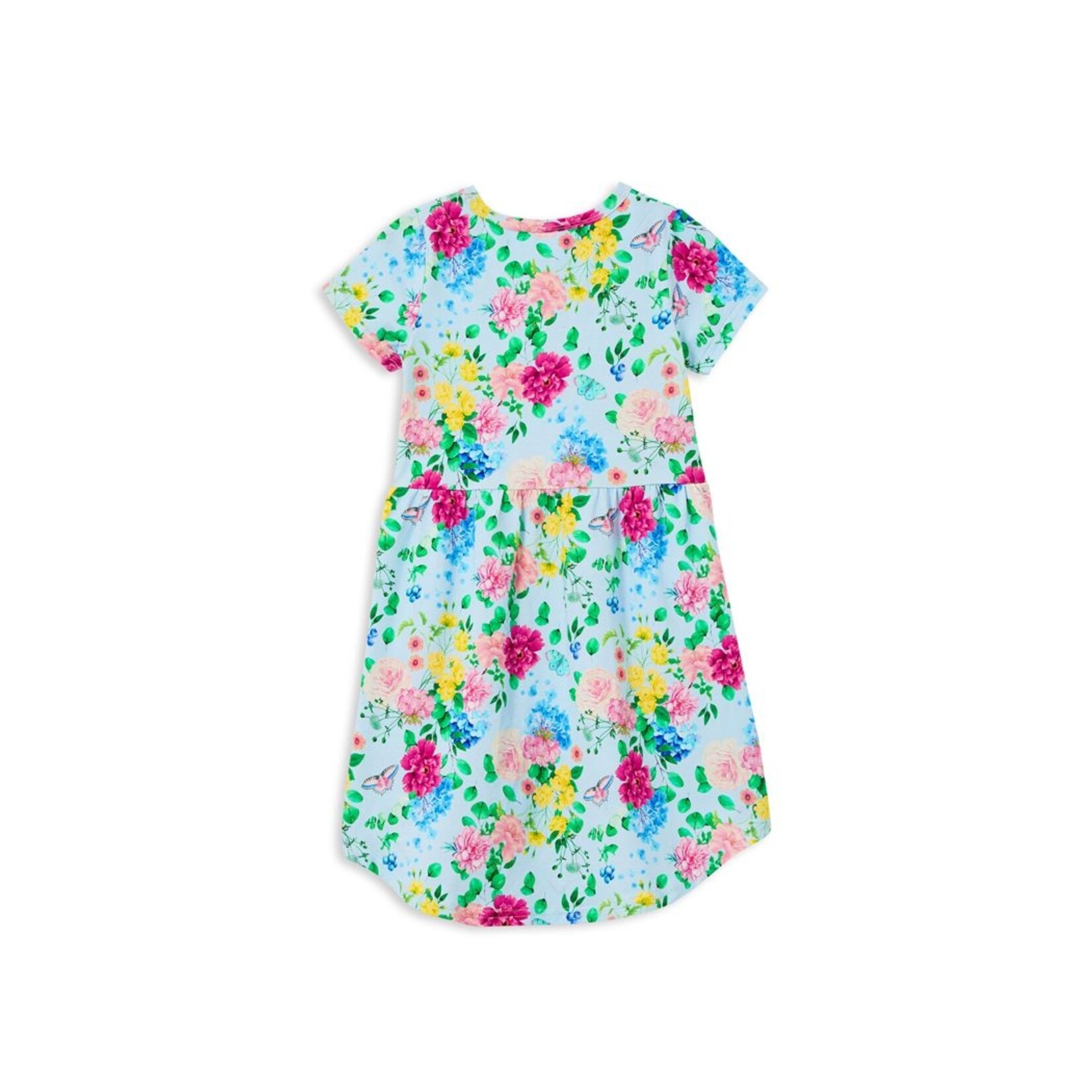 Milky Garden Party Hi-Lo Dress