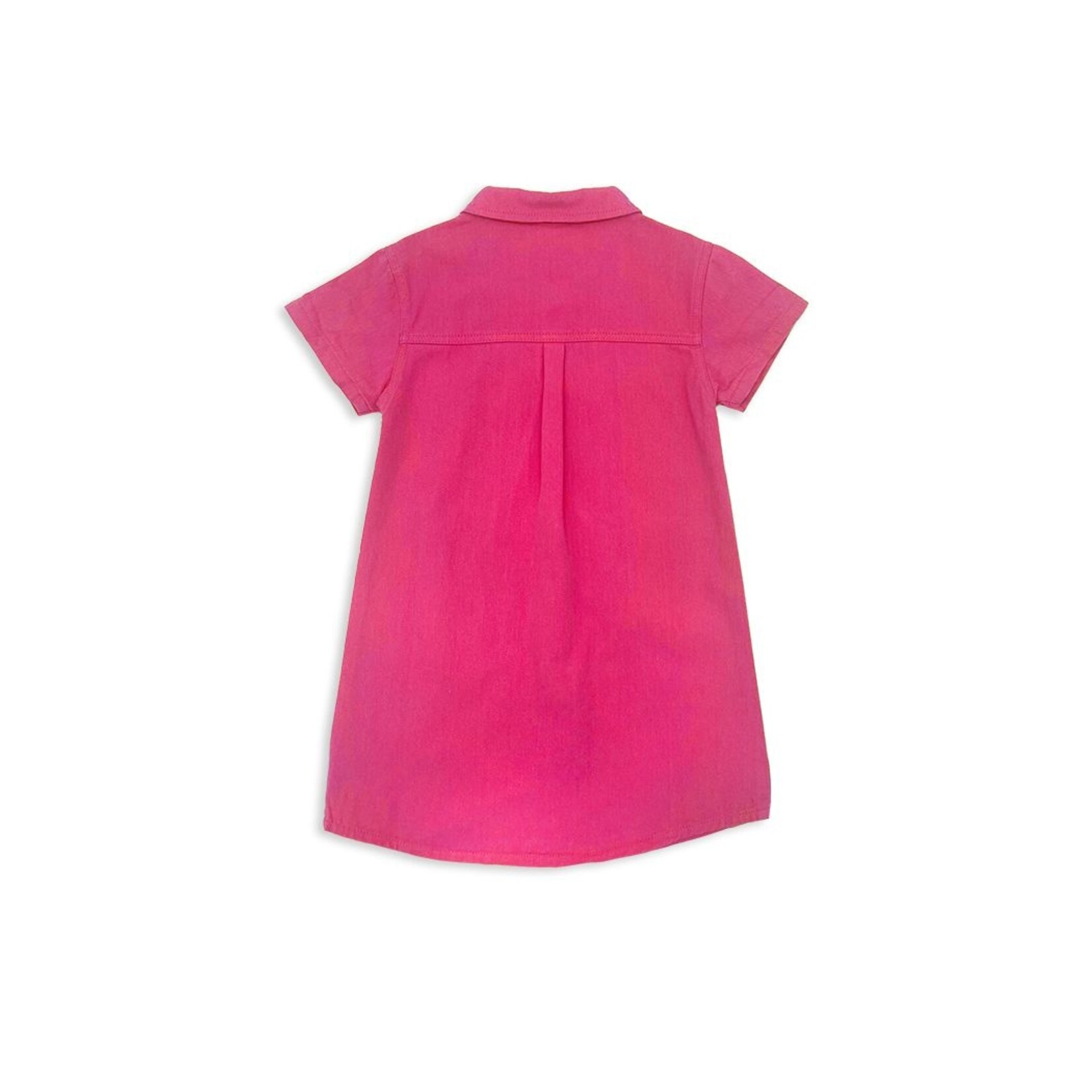 Milky Pink Denim Dress