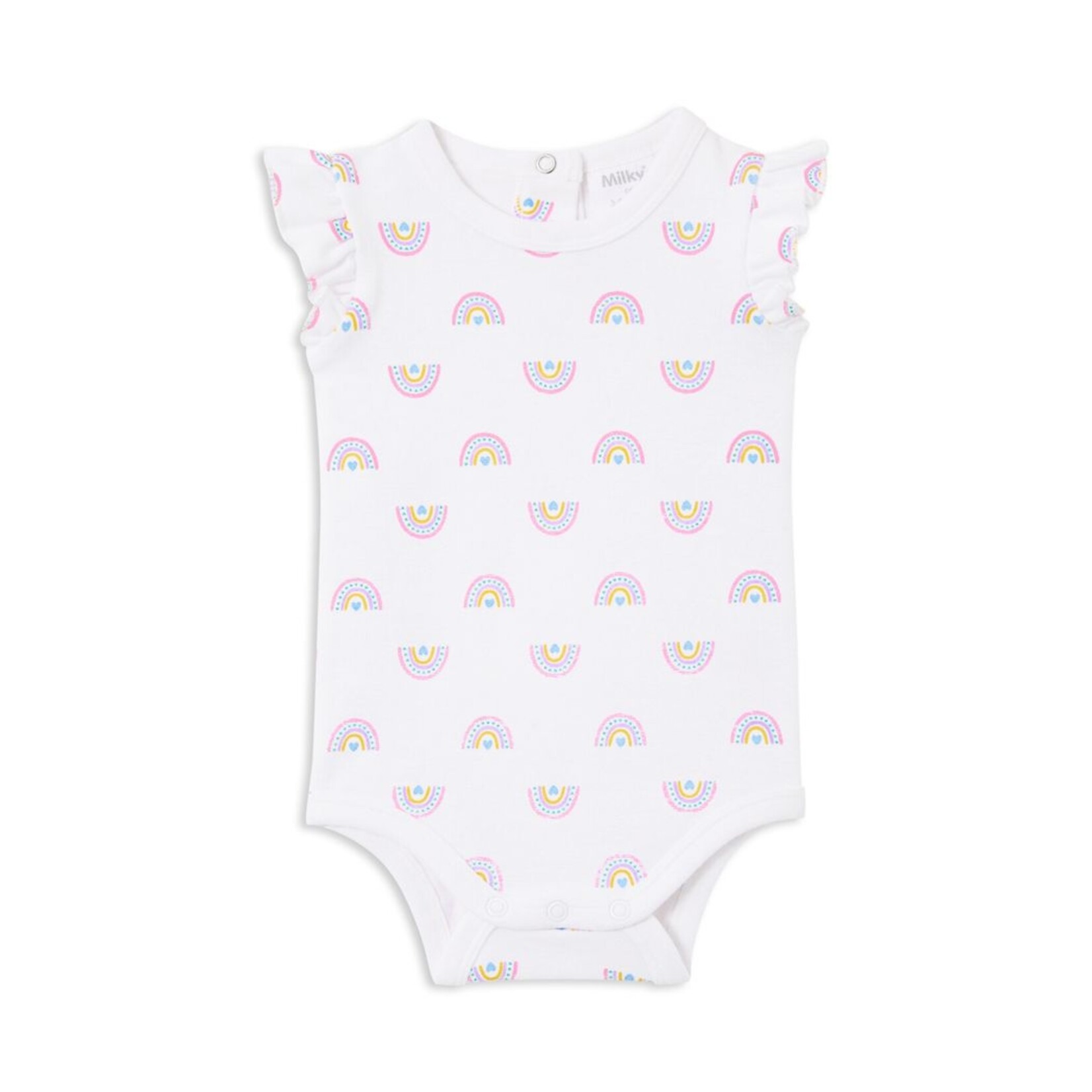 Milky Rainbows Rib Bubbysuit