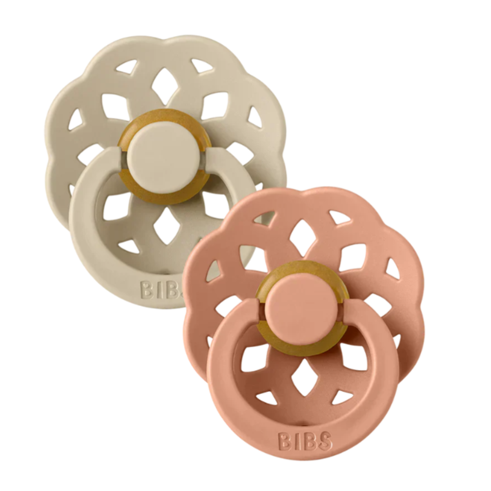BIBS Boheme Pacifier Vanilla/Peach