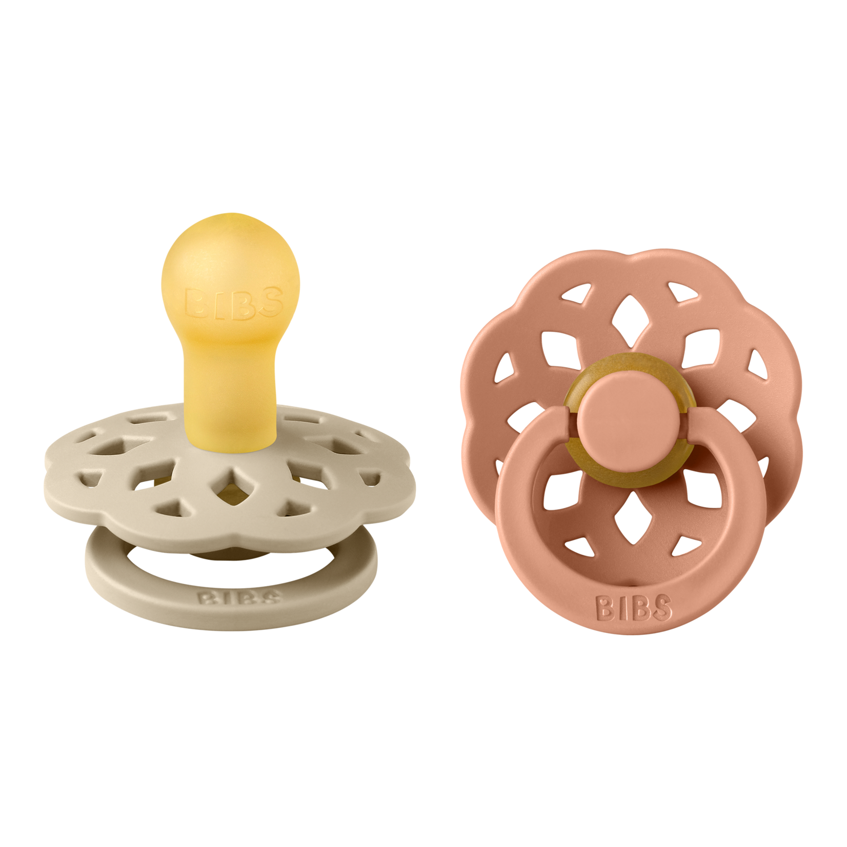 BIBS Boheme Pacifier Vanilla/Peach