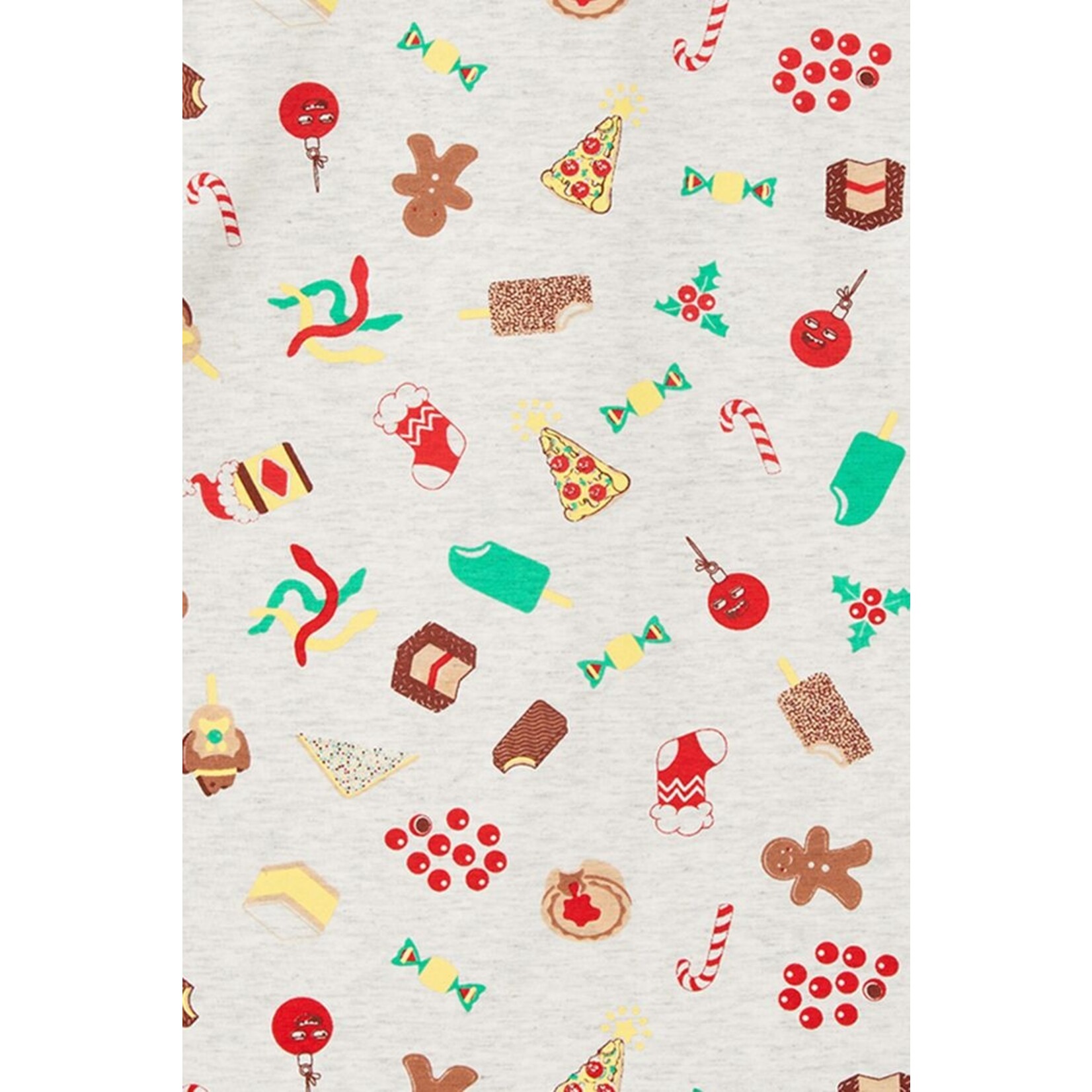 Milky Christmas Pizza PJs