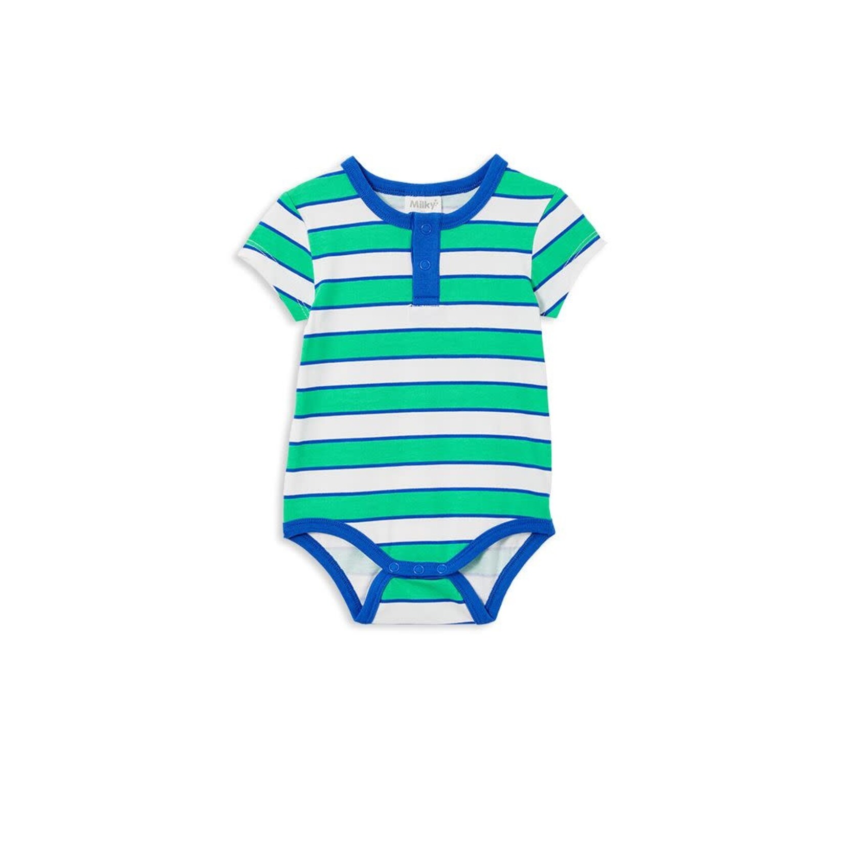 Milky Green Stripe Bubbysuit