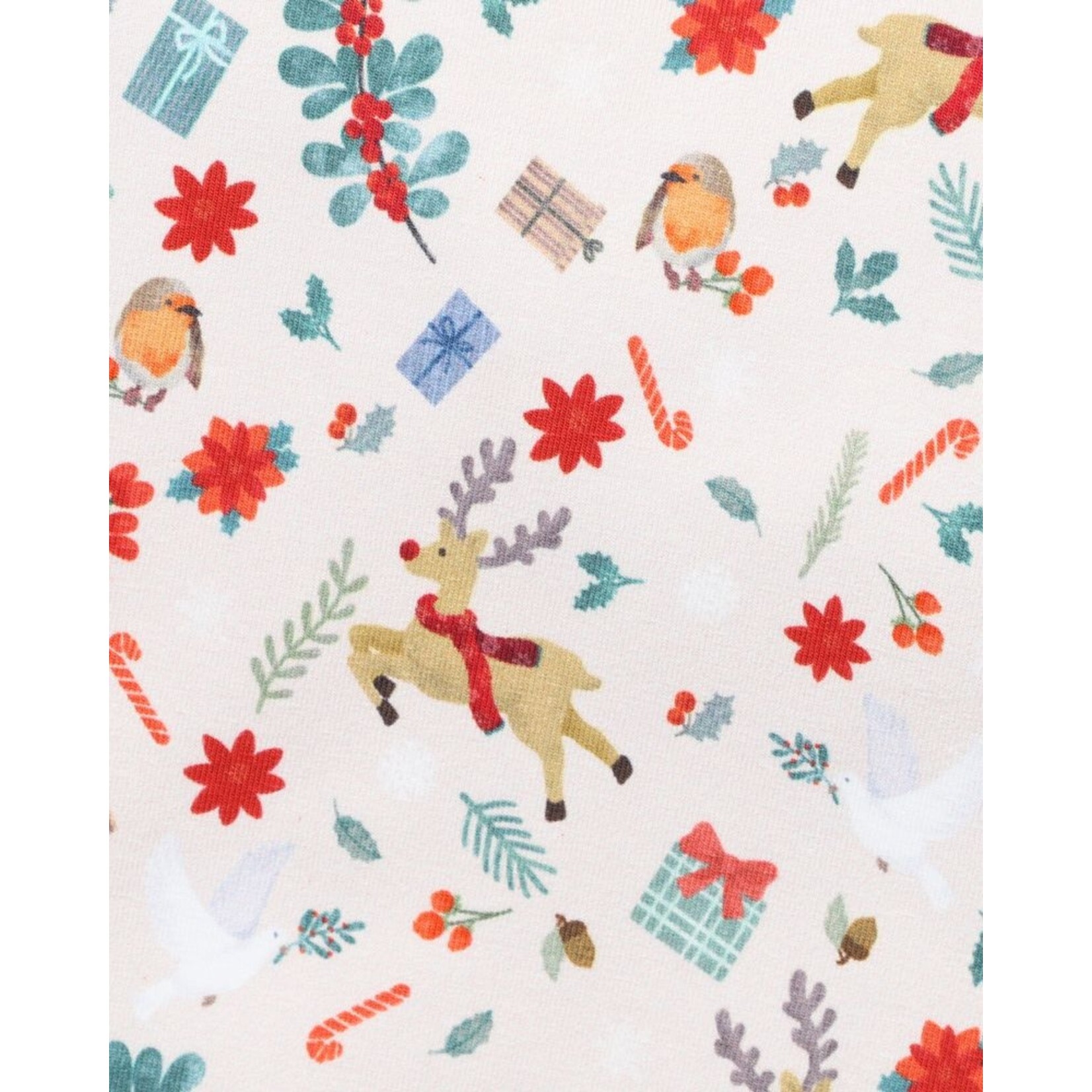 Bebe Festive Print Bodysuit