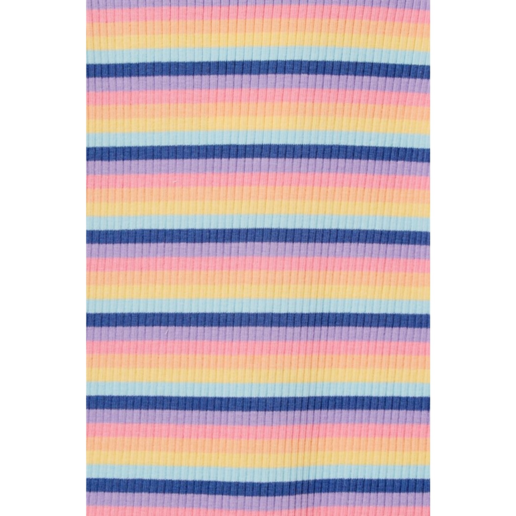 Milky Stripe Rib Tee