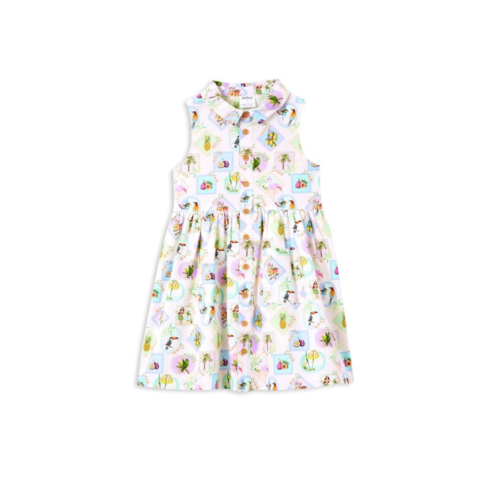 Milky Resort Dress