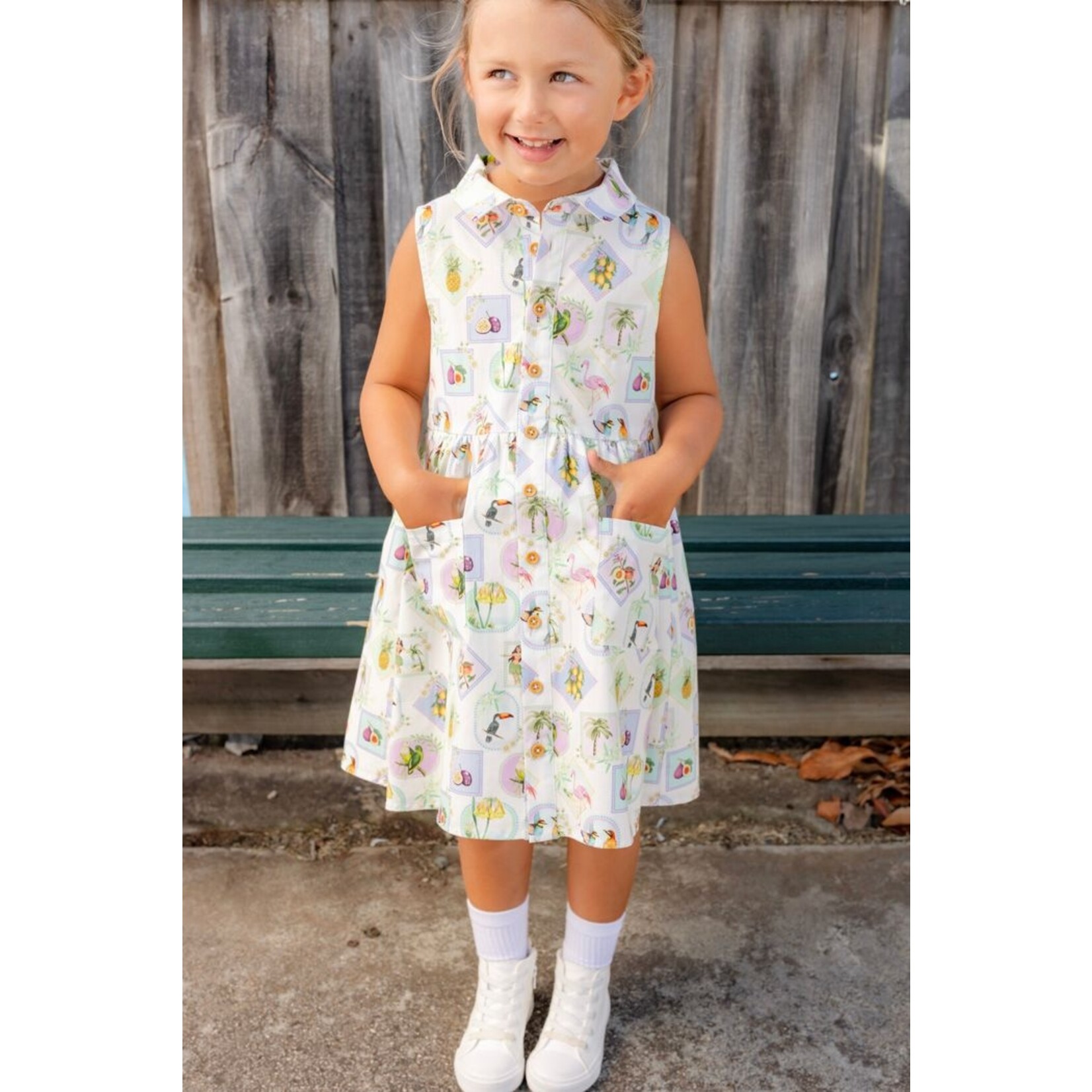 Milky Resort Dress
