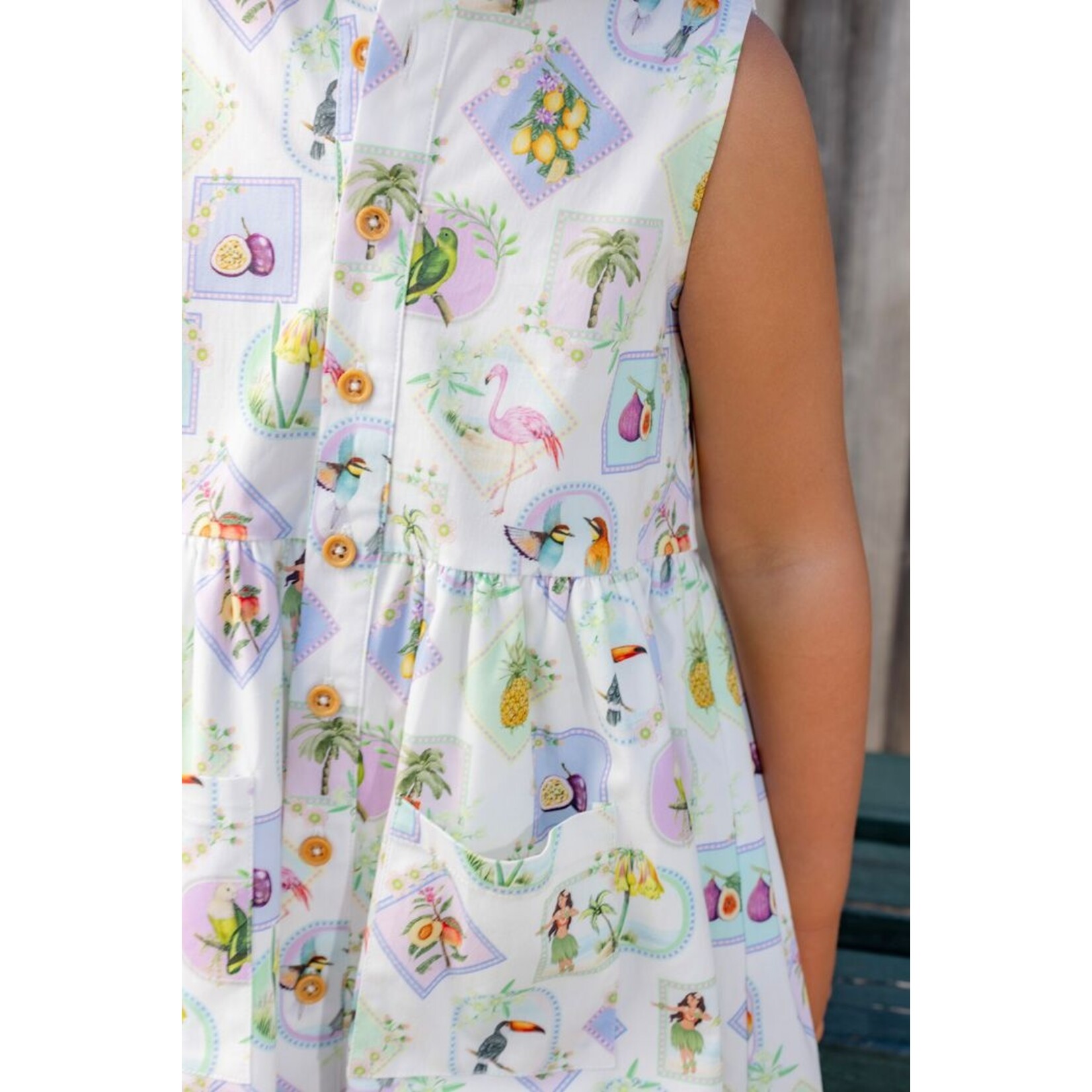 Milky Resort Dress