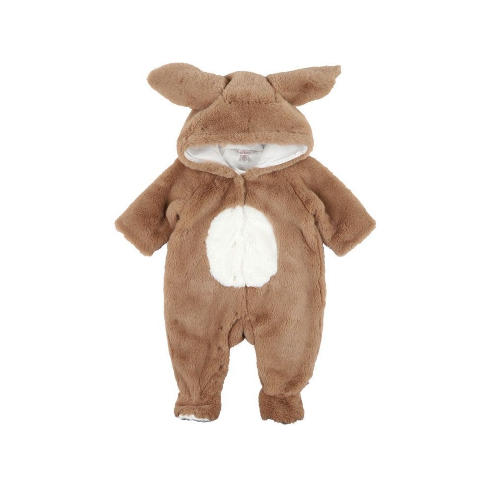 Fox & Finch Faux Fur Bunny Onesie