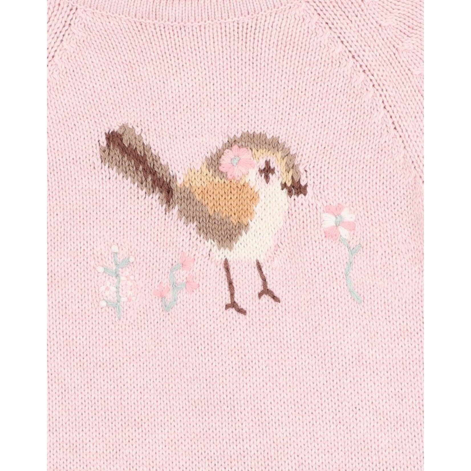 Bebe Molly Bird Knitted Romper