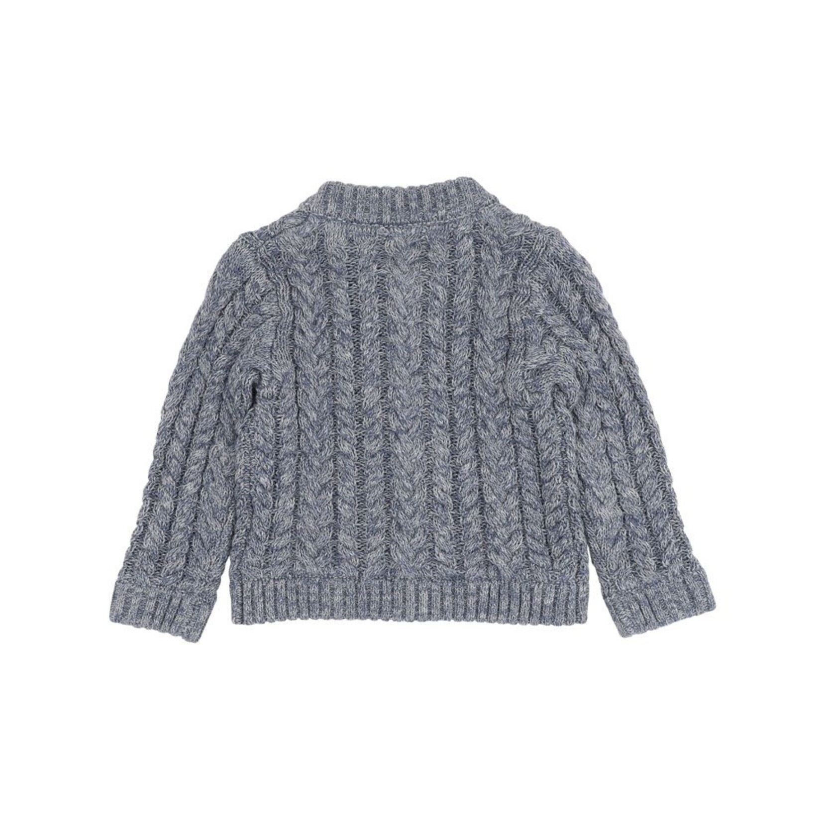 Bebe Oliver Cable Indigo Cardigan