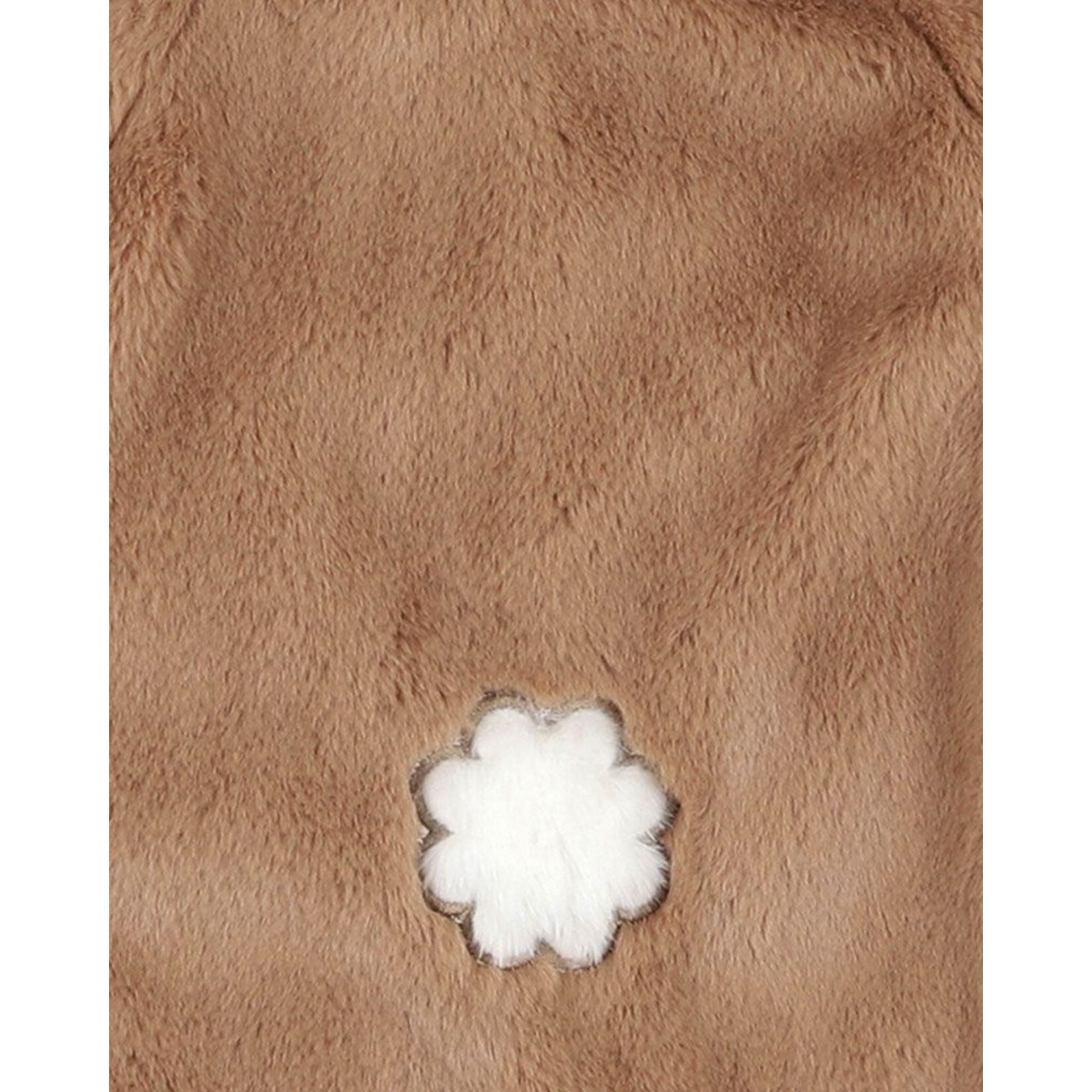 Fox & Finch Faux Fur Bunny Onesie