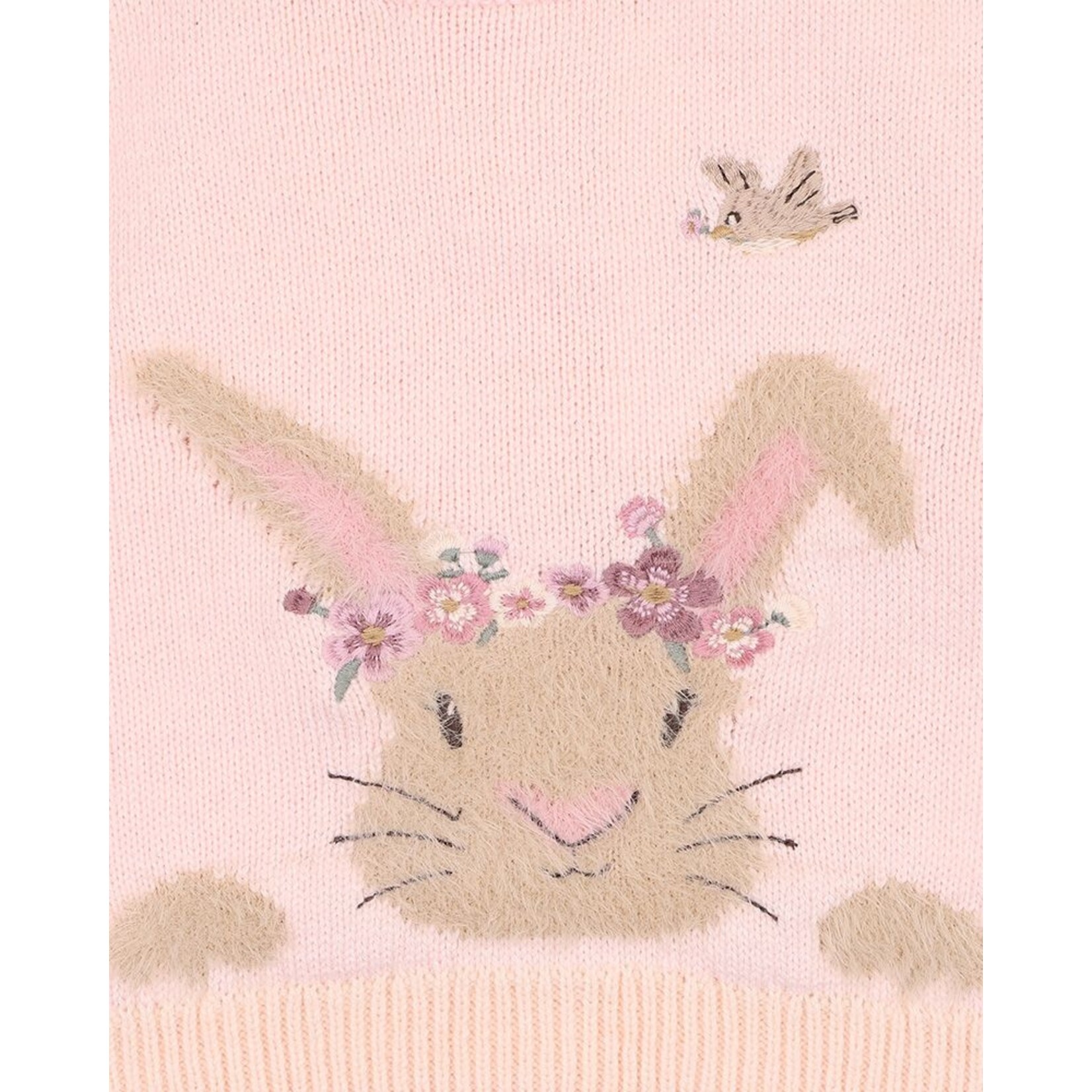 Bebe Flossy Bunny Jumper