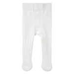 Designer Kidz Baby Cable Knit Tights Cream