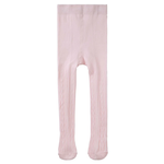 Designer Kidz Baby Cable Knit Tights Pink