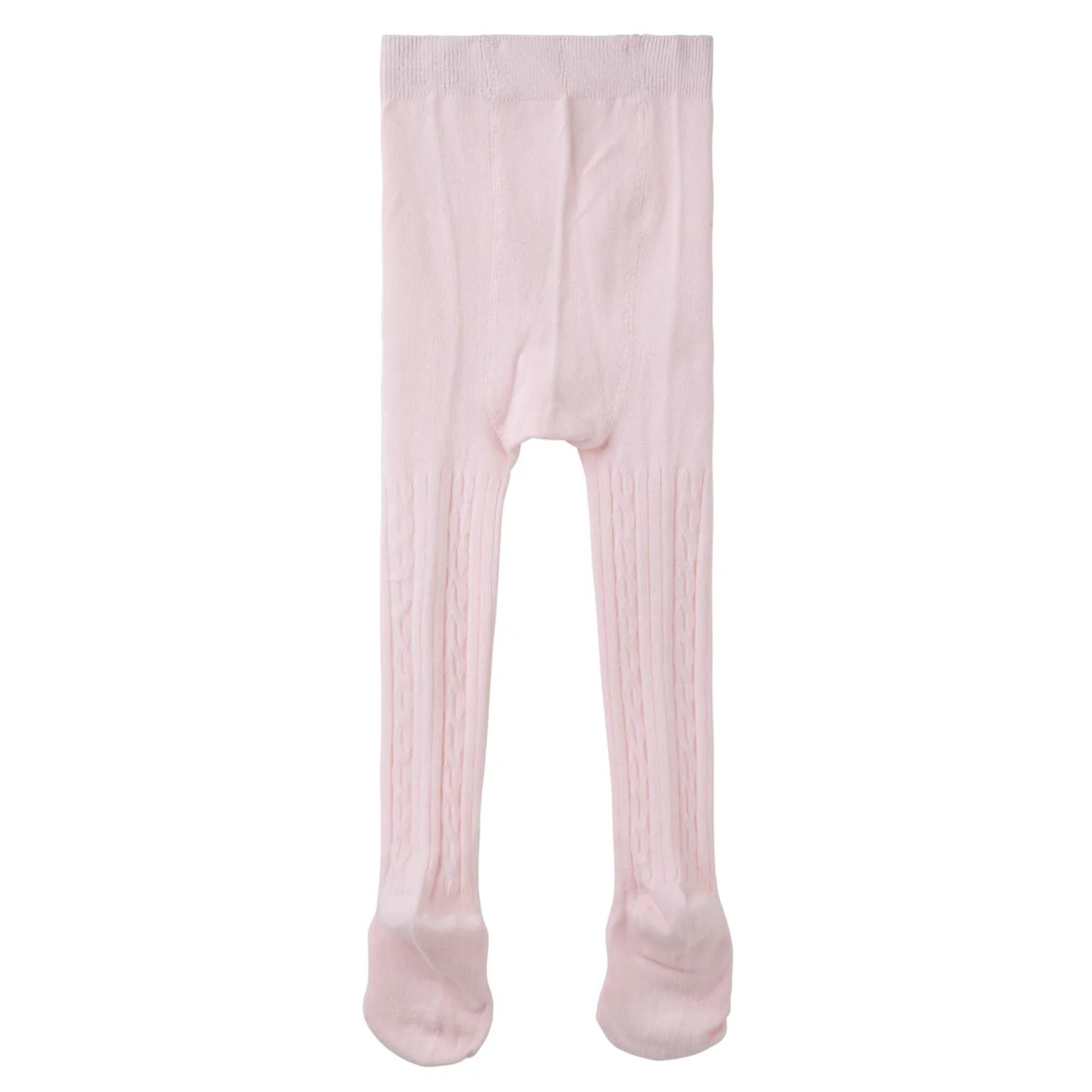 Designer Kidz Baby Cable Knit Tights Pink