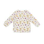 Indigo & Lellow Camden Fleece Sweater - Bush Daisy