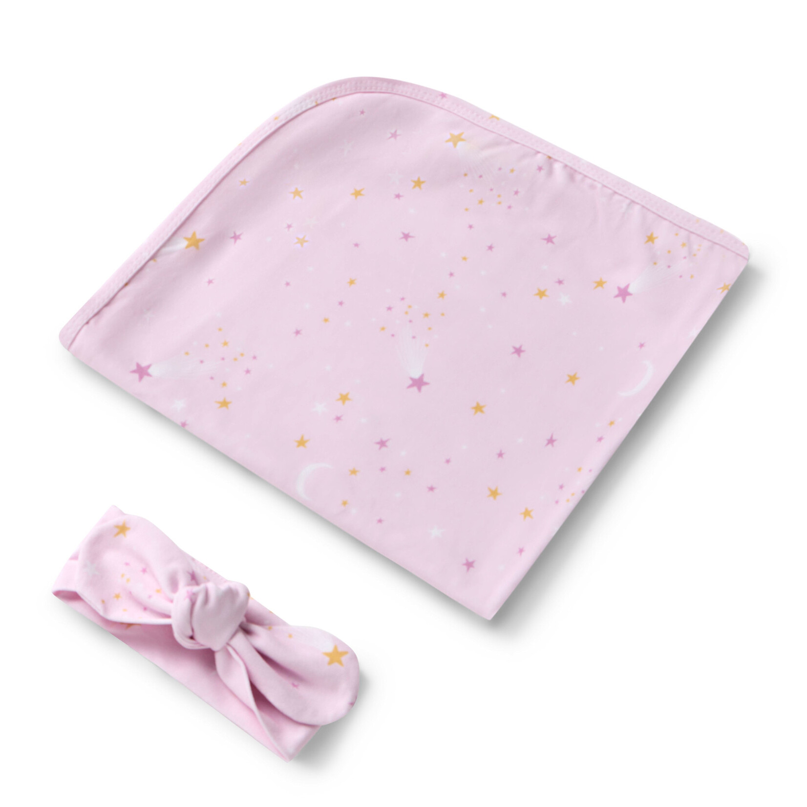 Snuggle Hunny Organic Jersey Wrap Set Twinkle