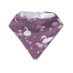 Snuggle Hunny Organic Dribble Bandana Bib Midnight Swan