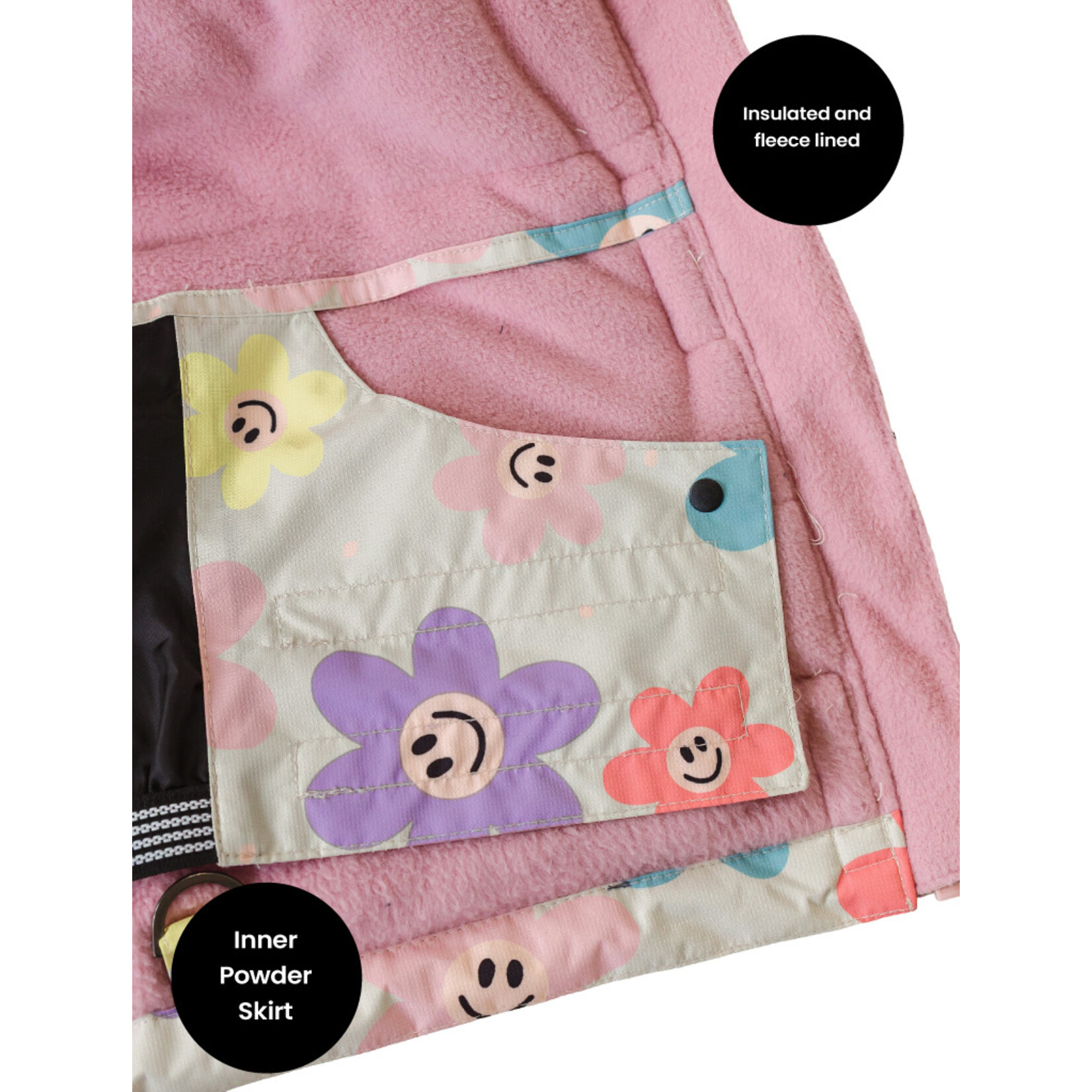 Therm Snowrider Jacket Happy Daisy