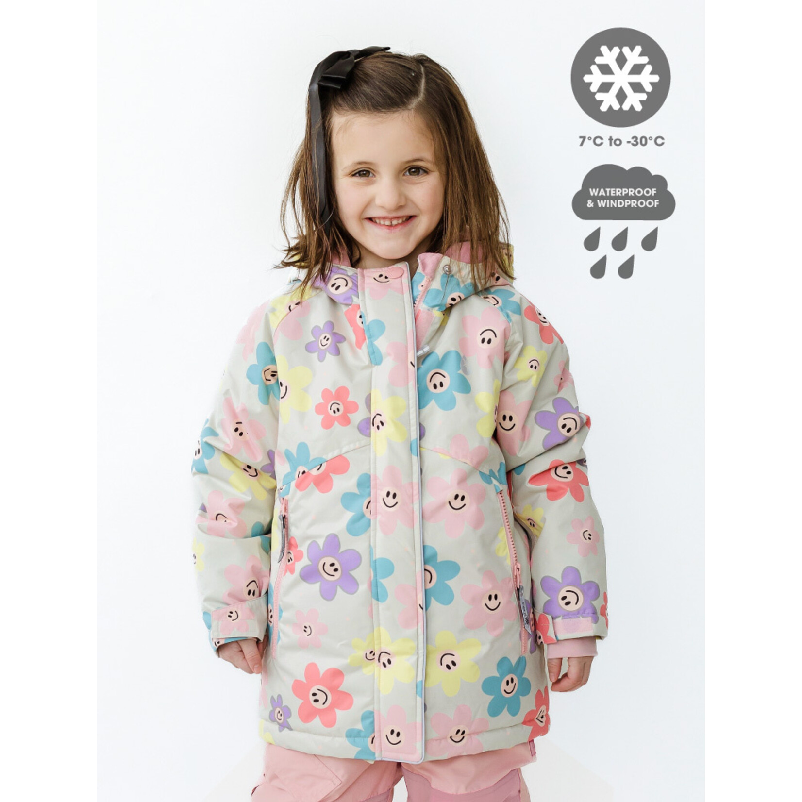 Therm Snowrider Jacket Happy Daisy