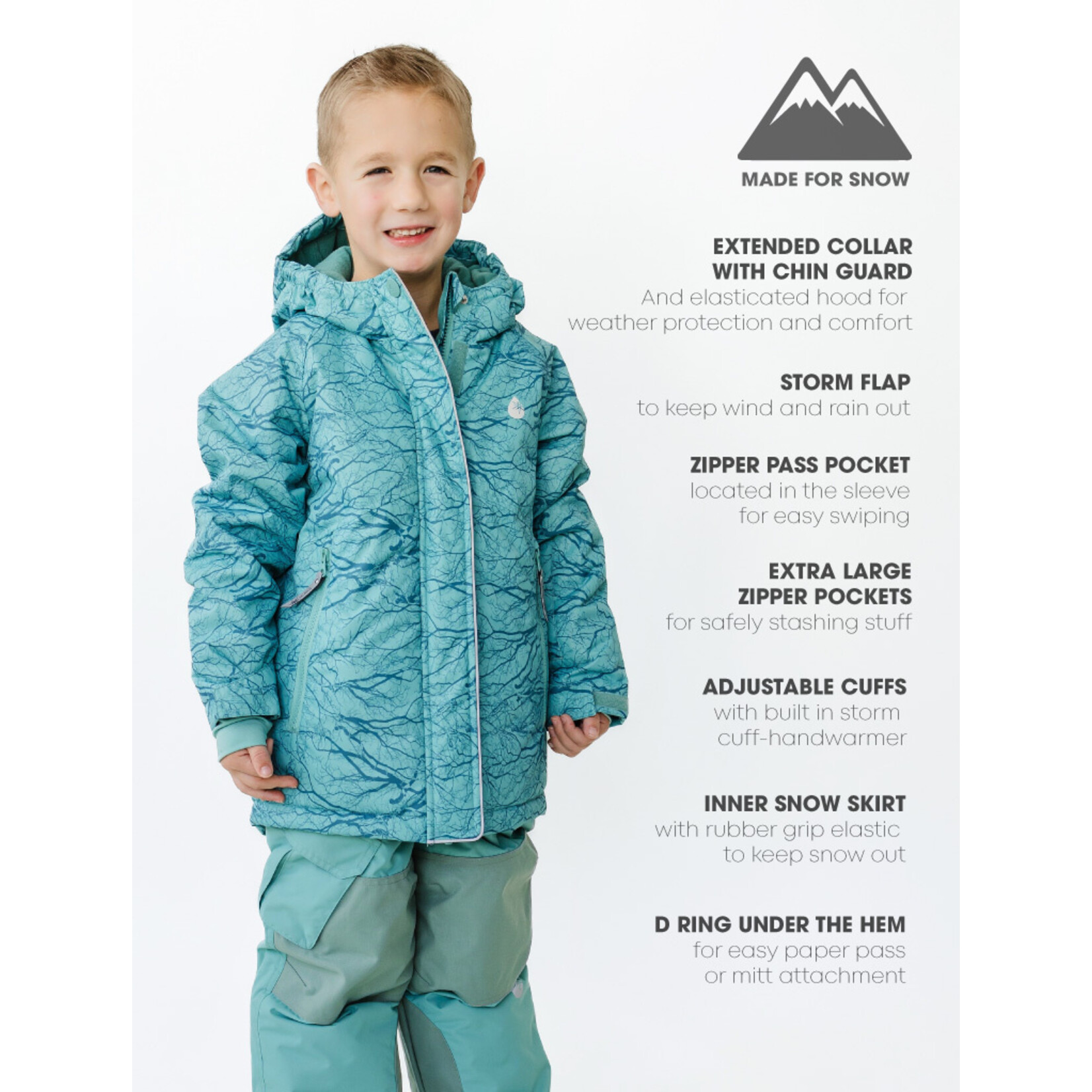 Therm Snowrider Jacket Winter Woods