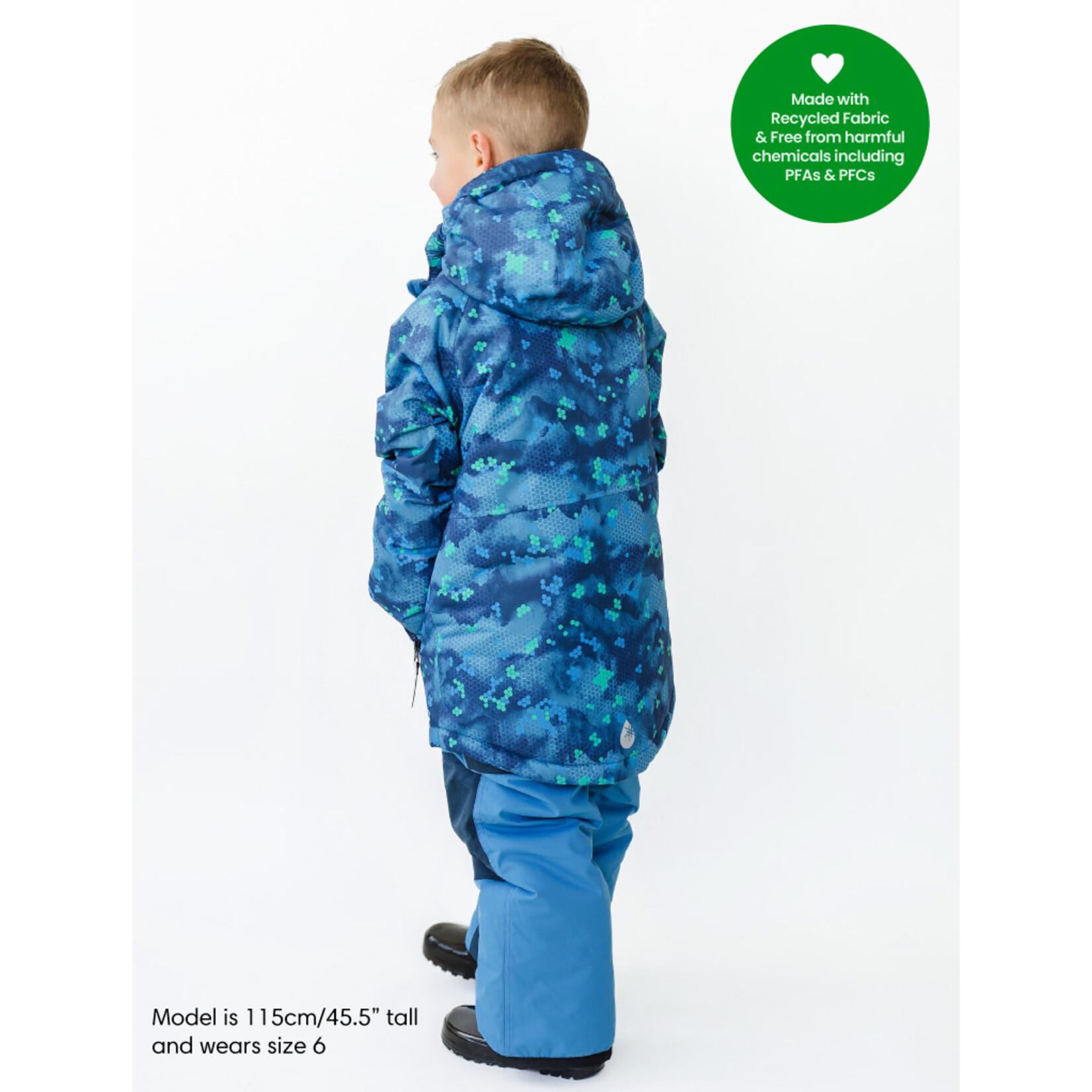 Therm Snowrider Jacket Pixel Peak