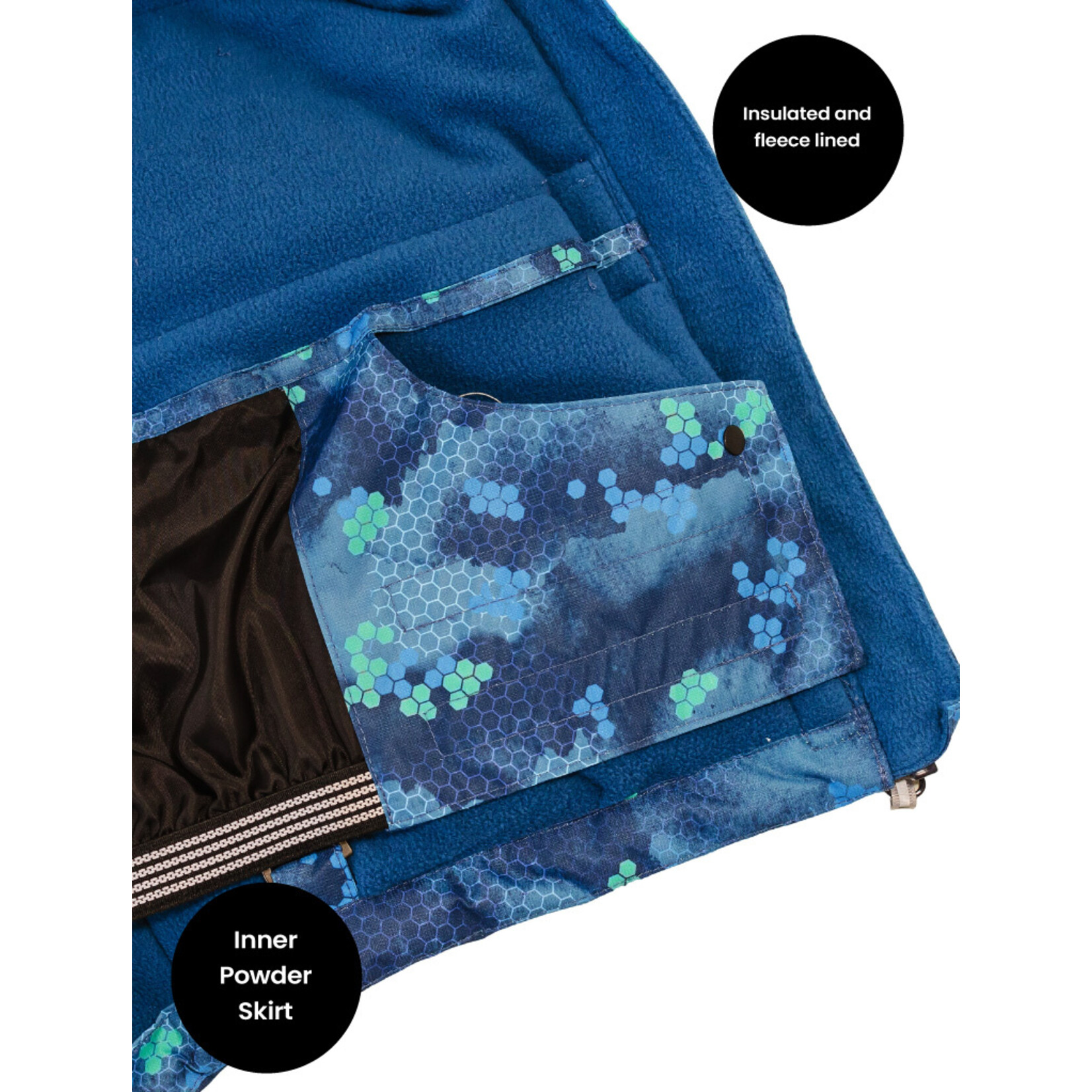 Therm Snowrider Jacket Pixel Peak