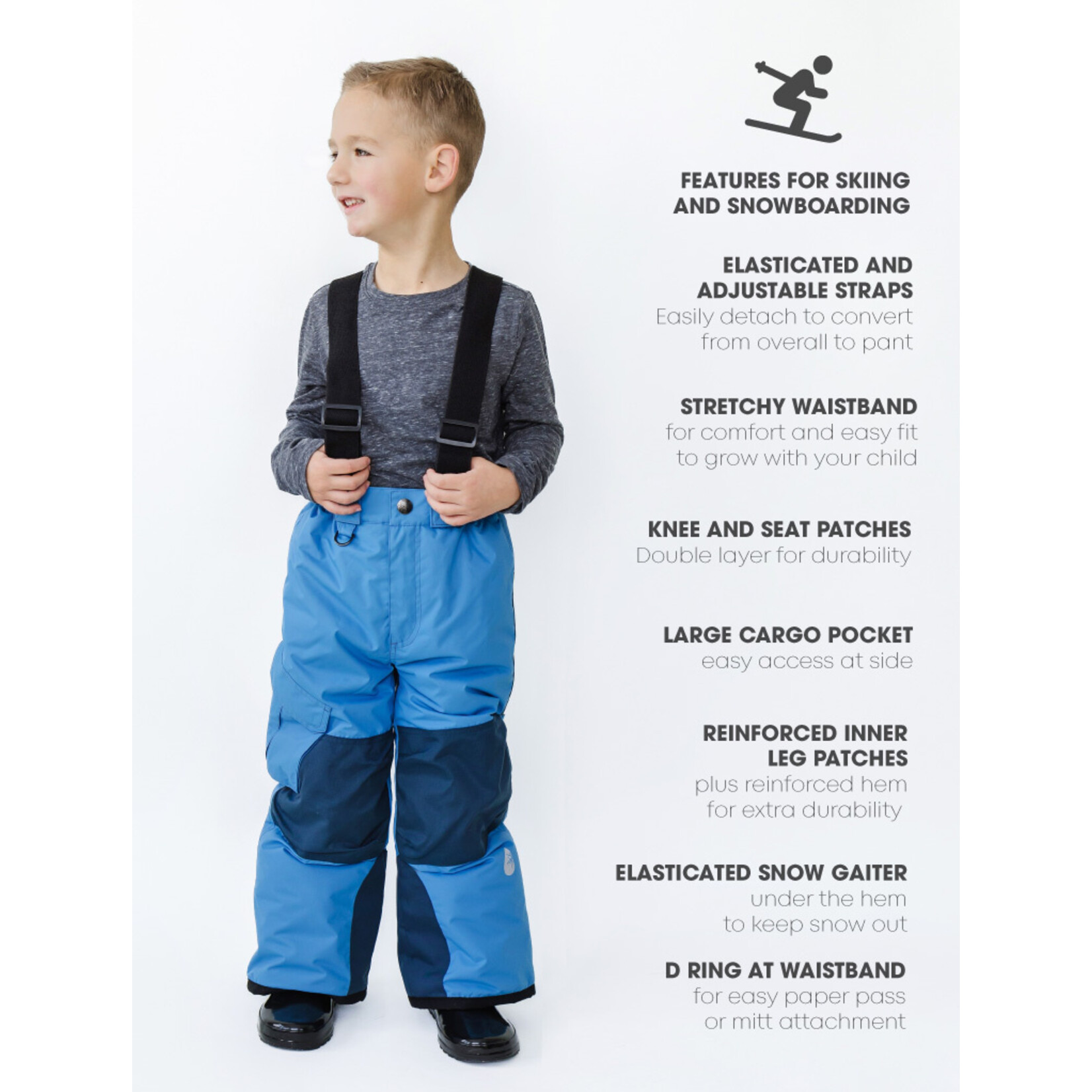 Therm Snow Pant Tide Blue