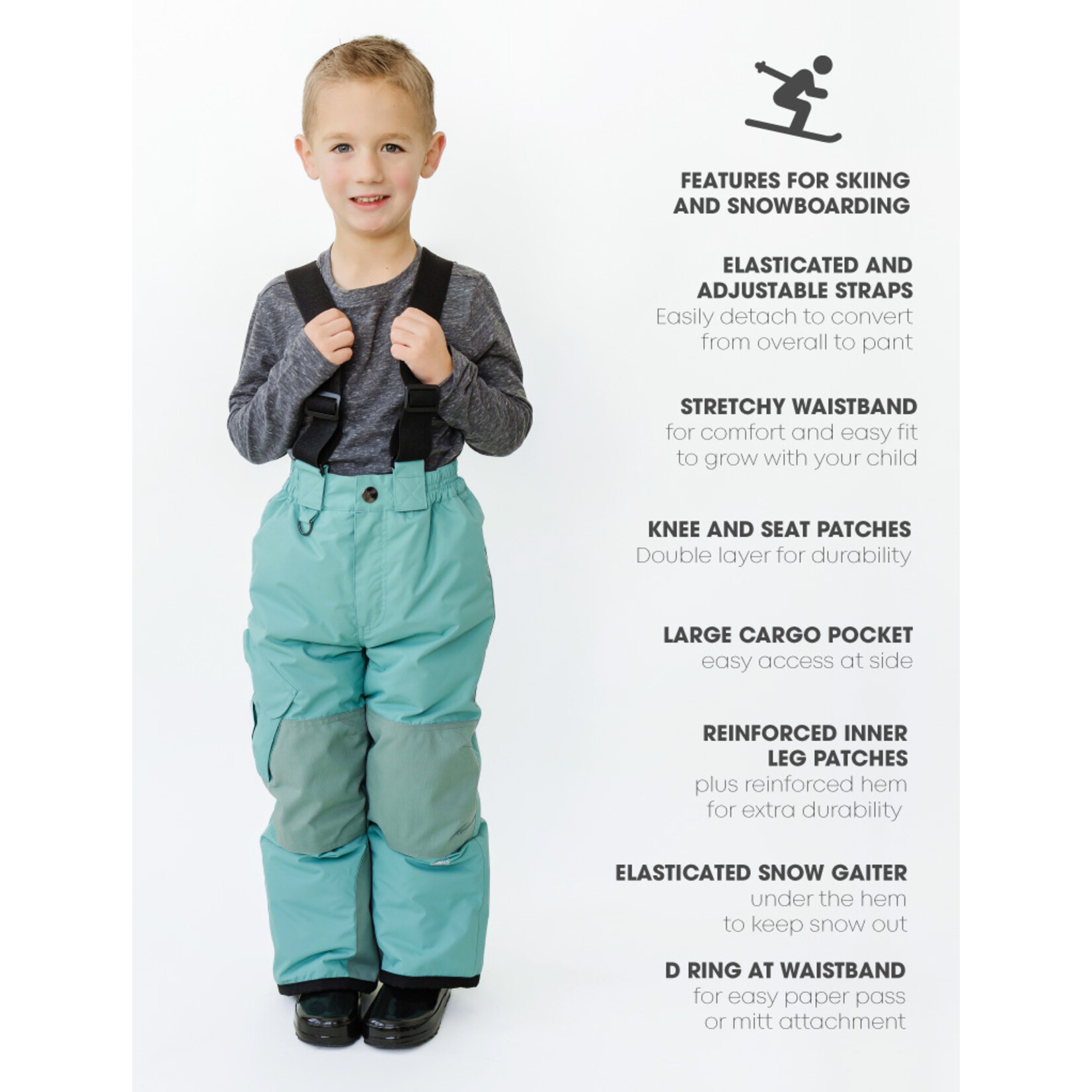 Therm Snow Pant Seafoam