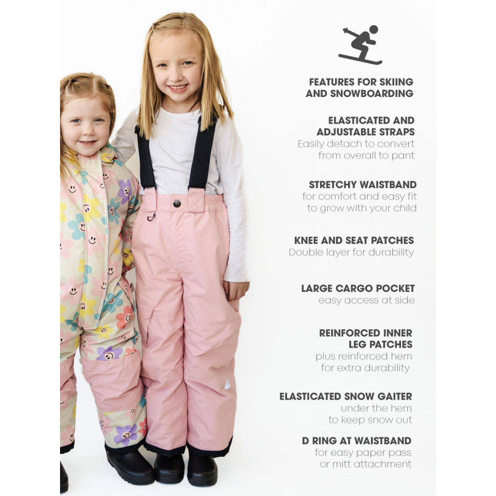 Therm Snow Pant Dusky Pink