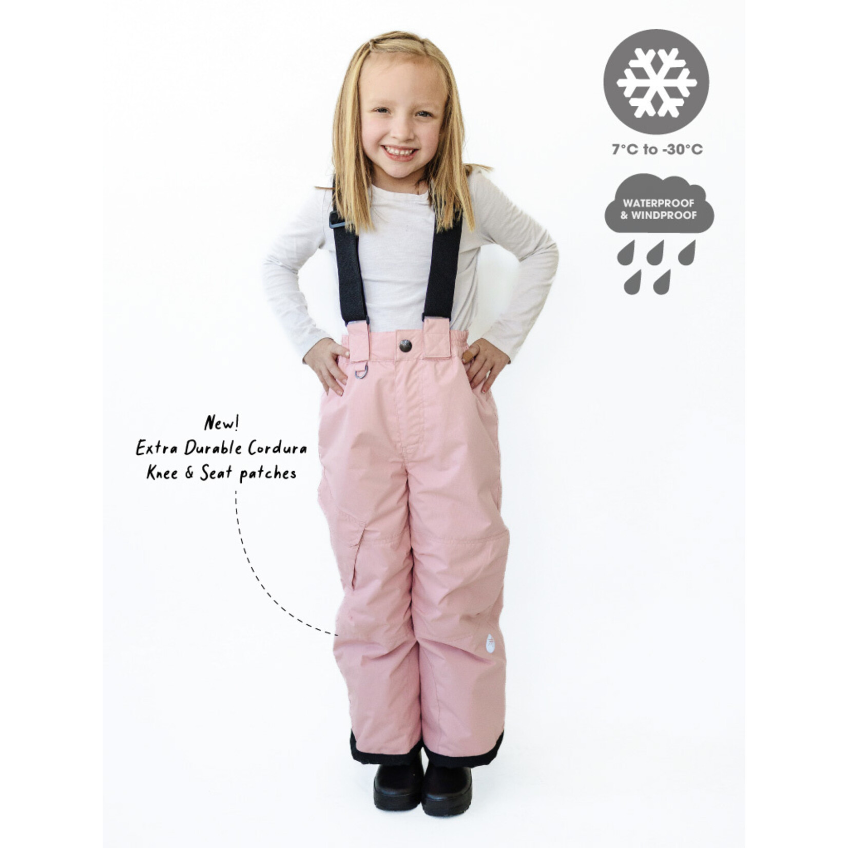 Therm Snow Pant Dusky Pink
