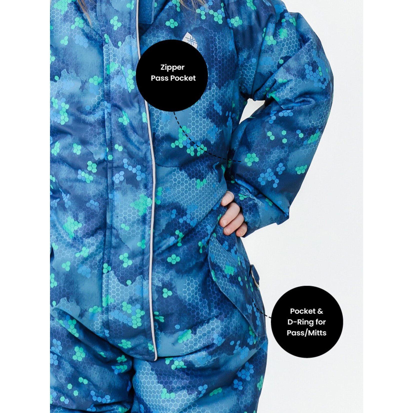 Therm Snowrider Snowsuit Pixel Peak