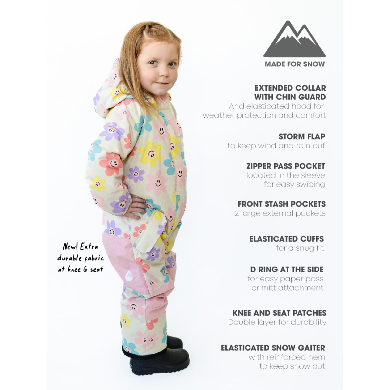 Therm Snowrider Snowsuit Happy Daisy