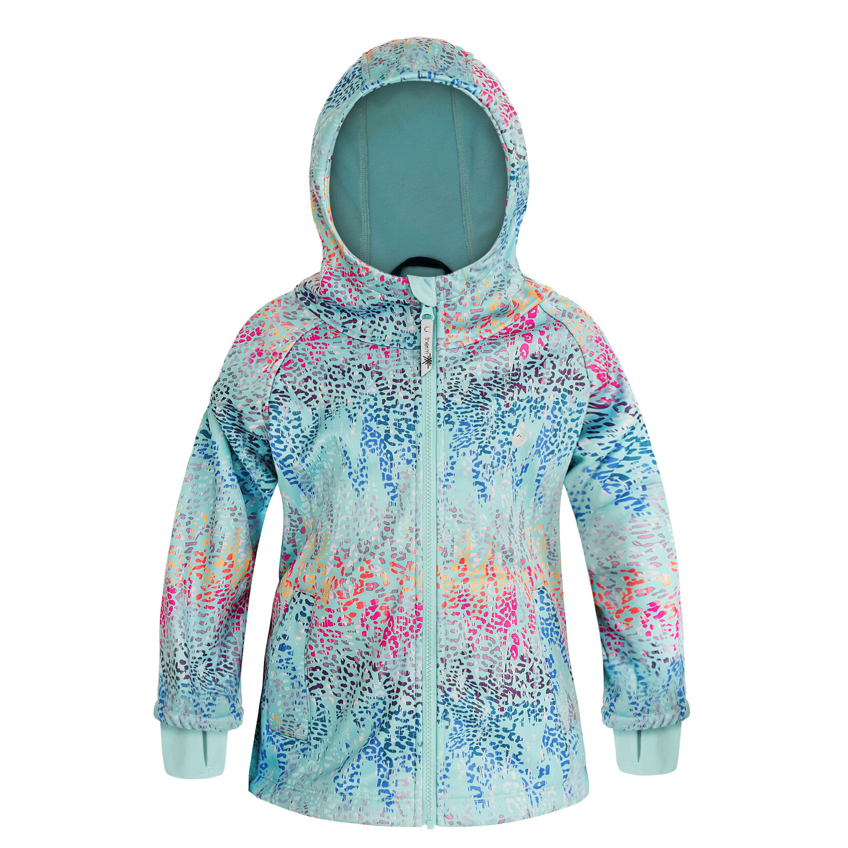 Therm All-Weather Hoodie Rainbow Leopard