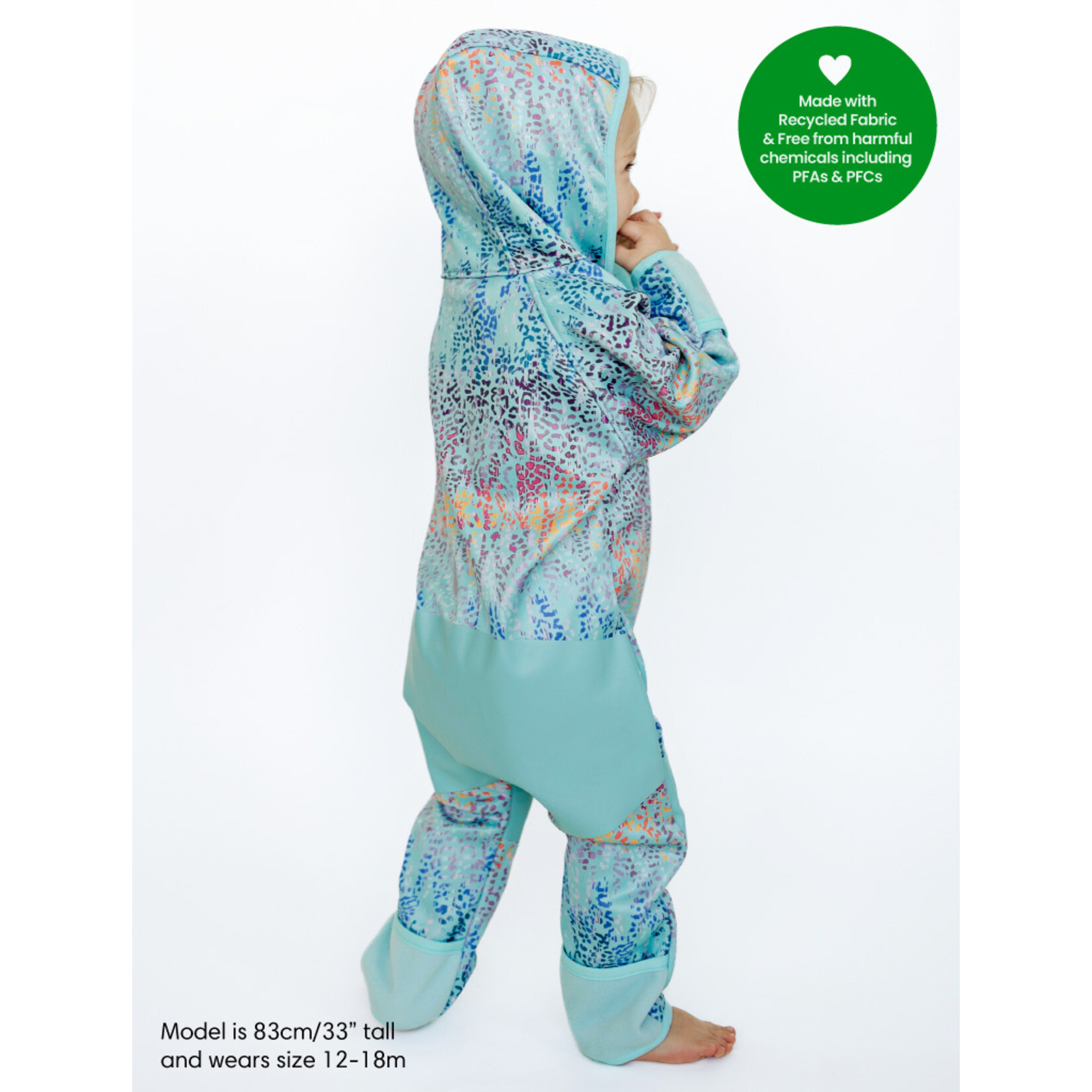 Therm All-Weather Onesie Rainbow Leopard