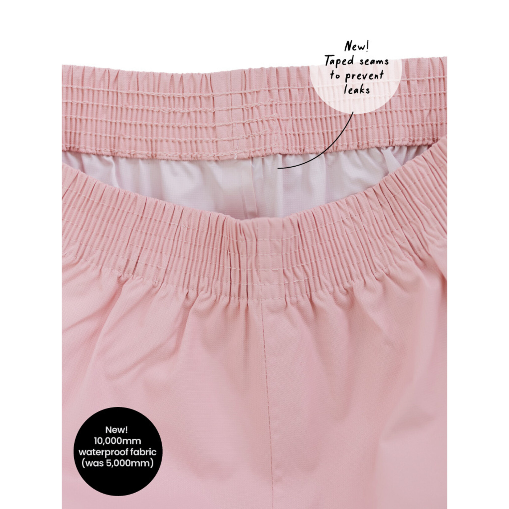 Therm Splash Pant Dusky Pink size 8