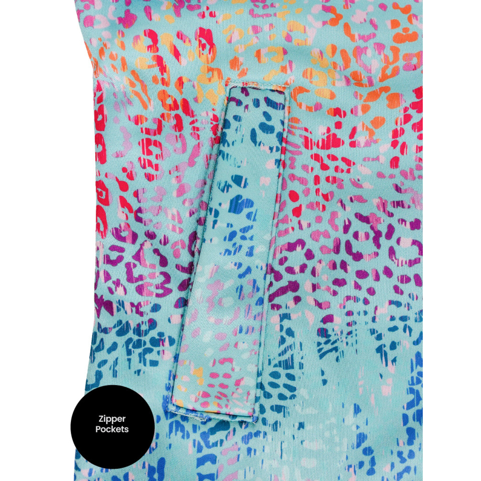 Therm All-Weather Hoodie Rainbow Leopard