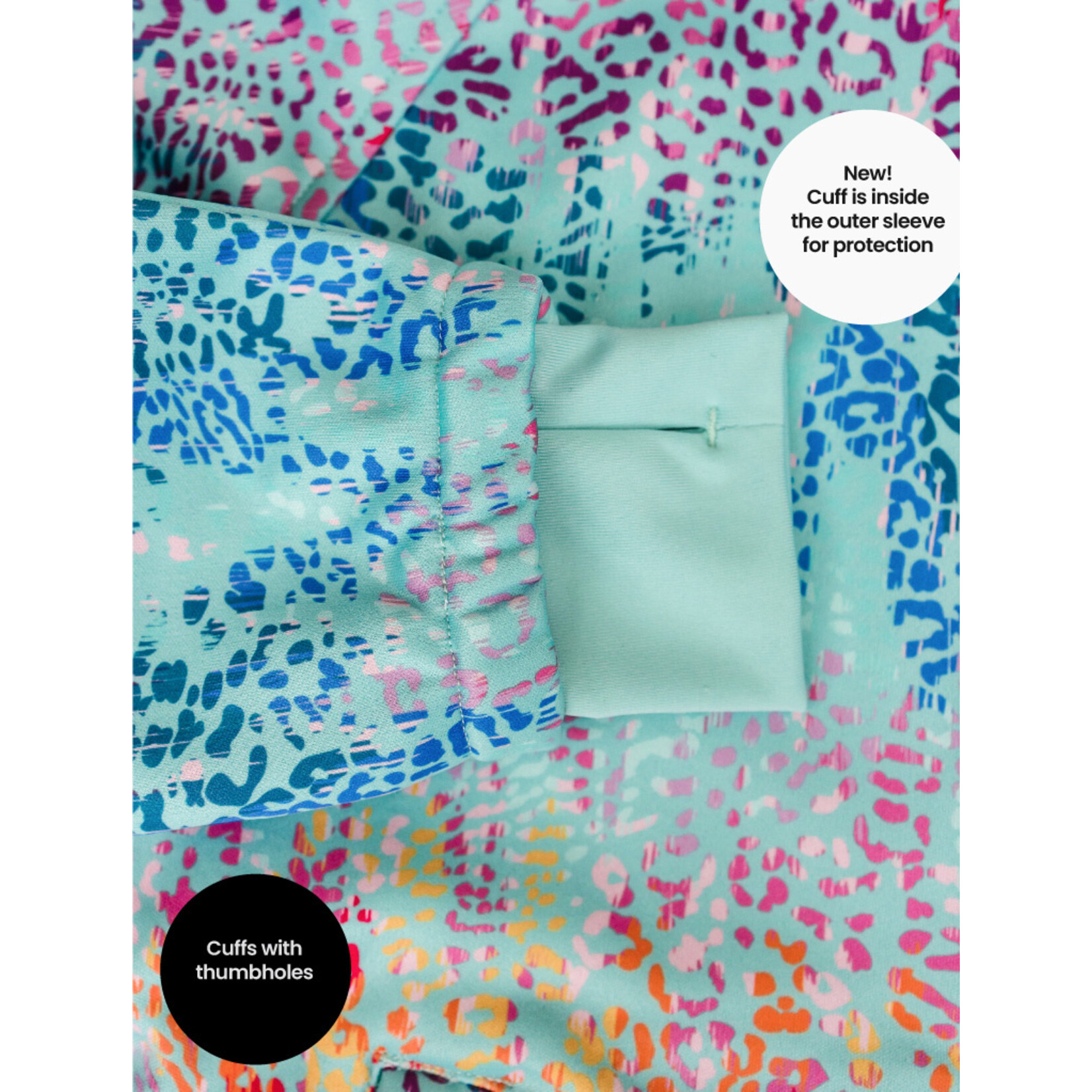 Therm All-Weather Hoodie Rainbow Leopard