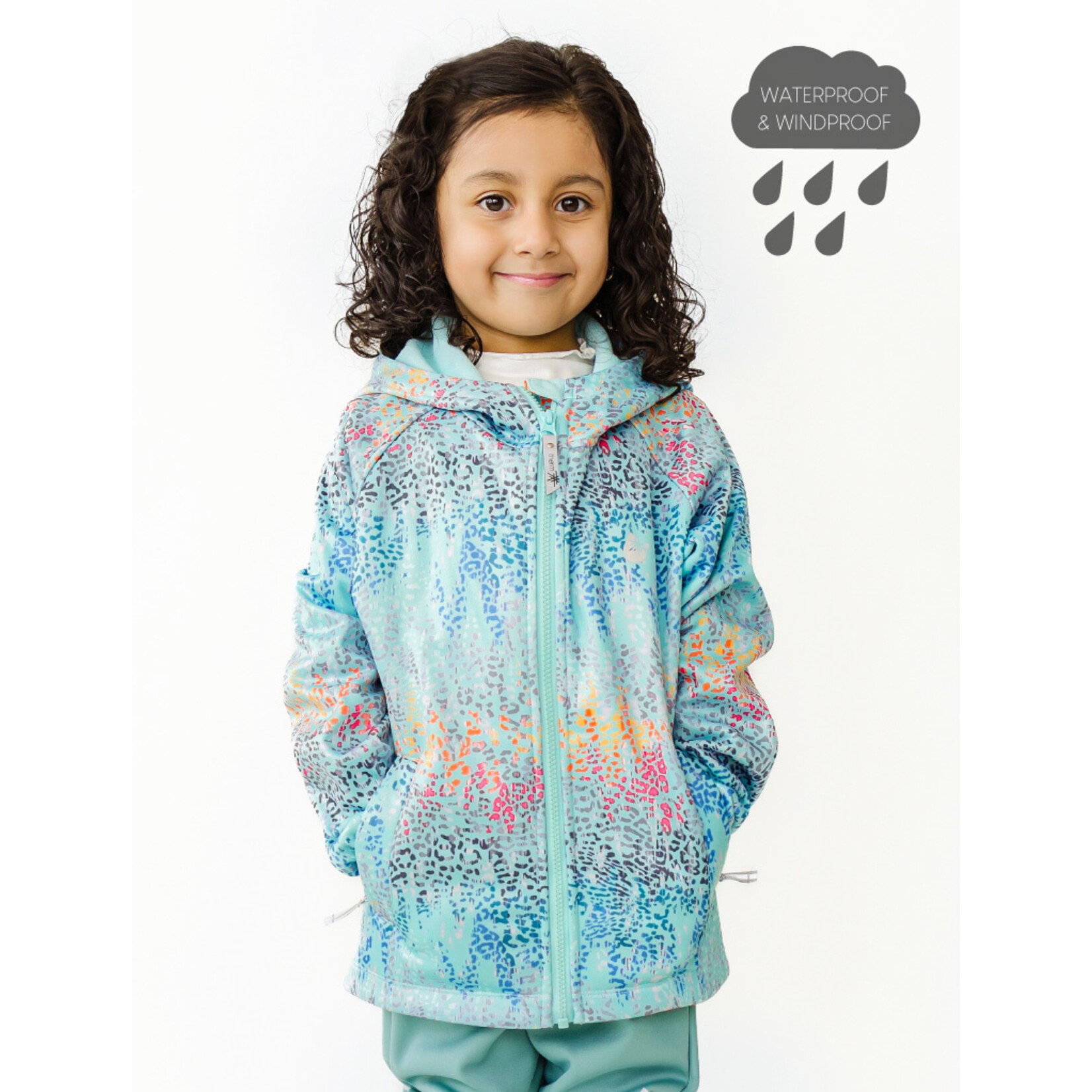 Therm All-Weather Hoodie Rainbow Leopard