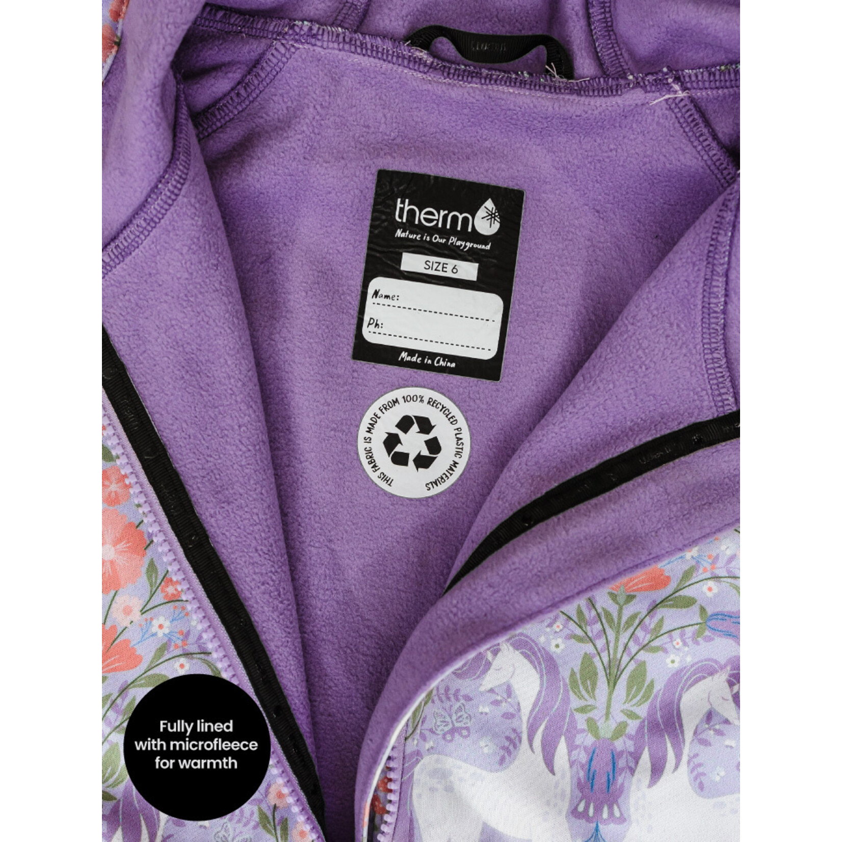 Therm All-Weather Hoodie Mystic Garden