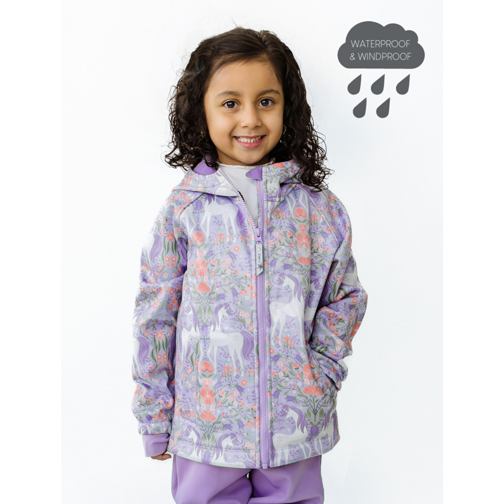 Therm All-Weather Hoodie Mystic Garden