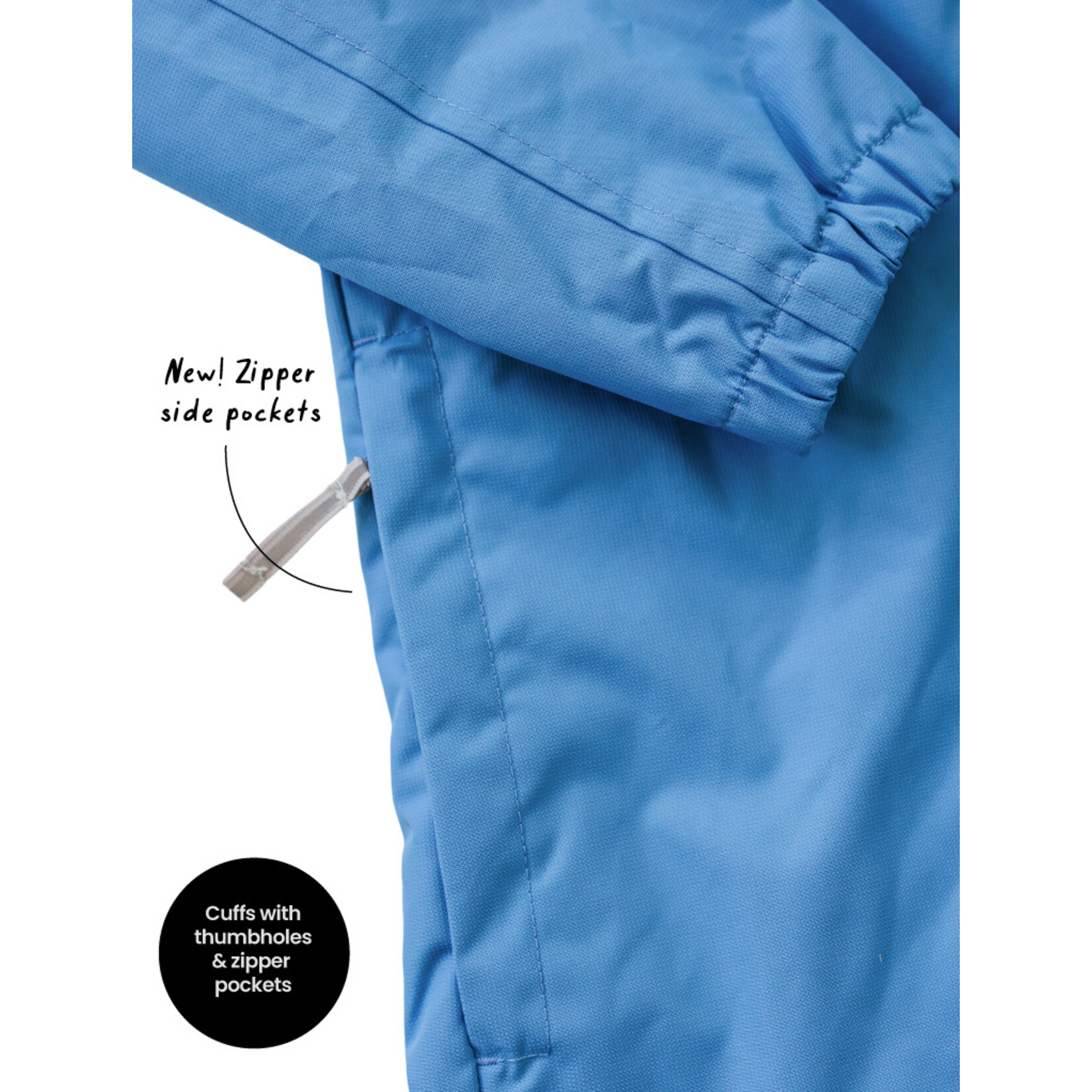 Therm SplashMagic Rainshell Tide Blue