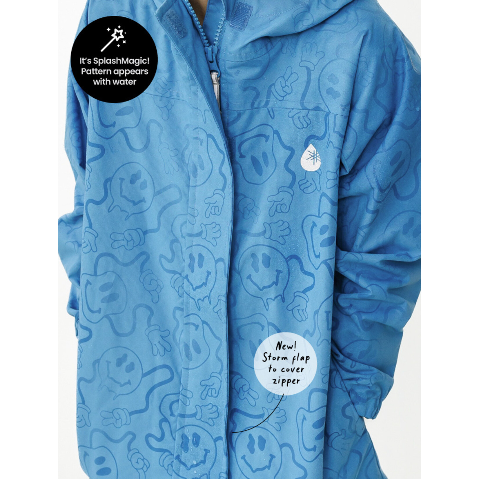 Therm SplashMagic Rainshell Tide Blue
