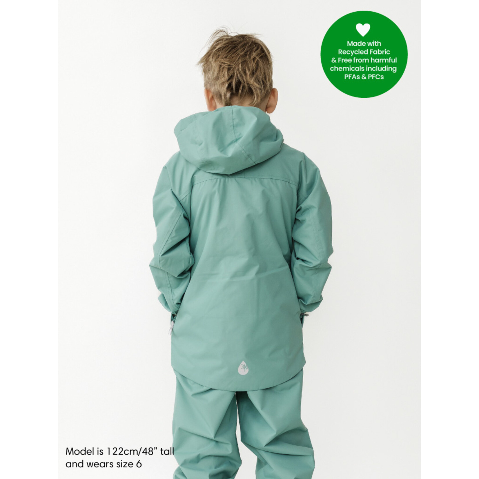 Therm SplashMagic Rainshell Seafoam