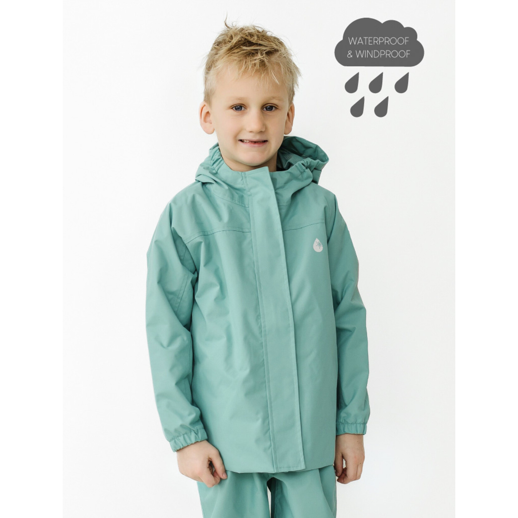 Therm SplashMagic Rainshell Seafoam