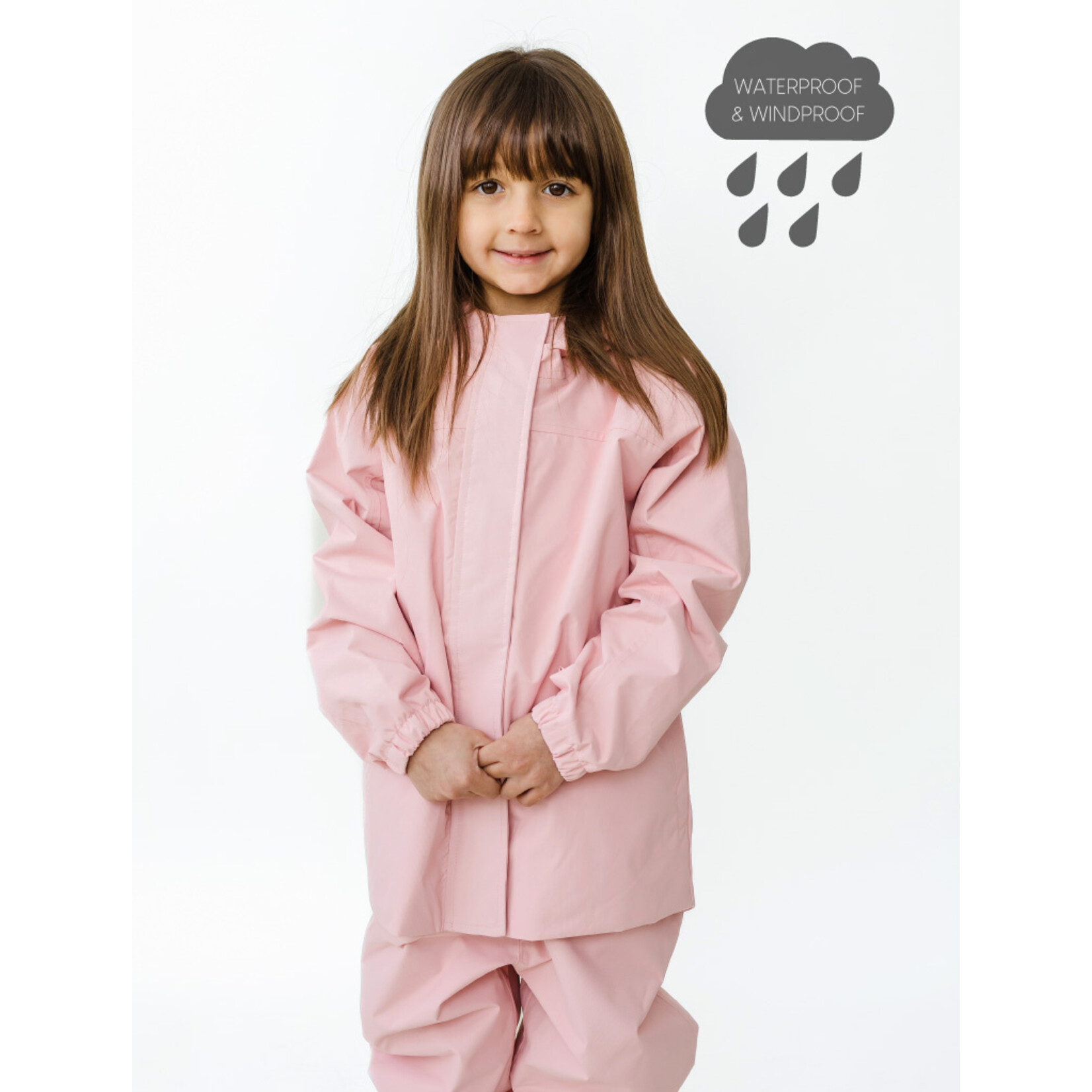 Therm SplashMagic Rainshell Dusky Pink
