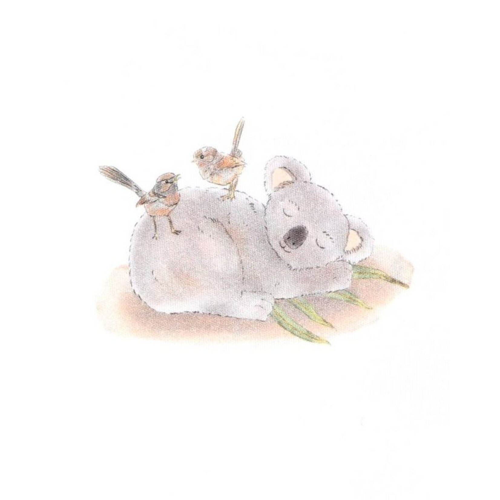 Bebe Australiana Organic Koala LS Zipsuit