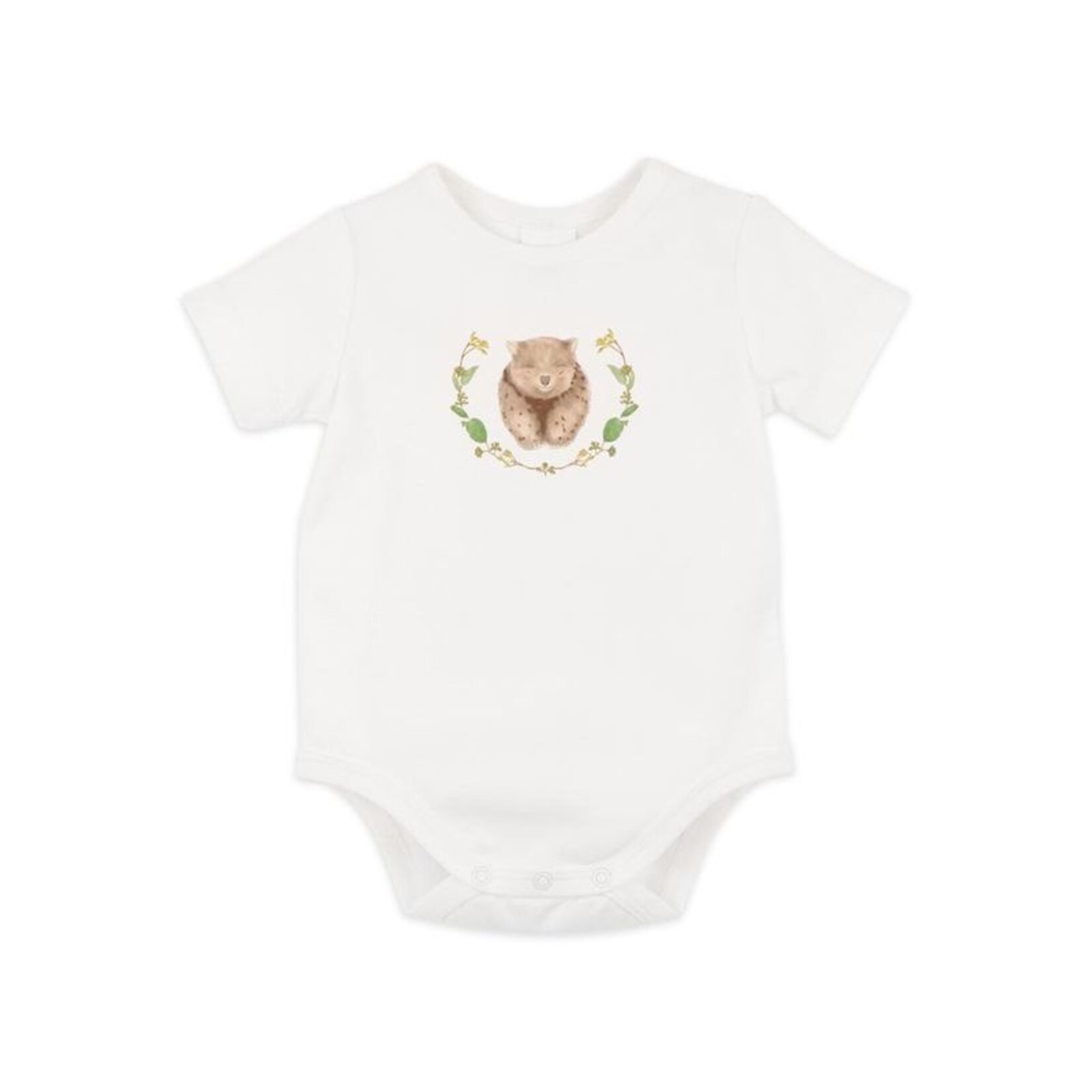Bebe Australiana Organic Wombat Bodysuit